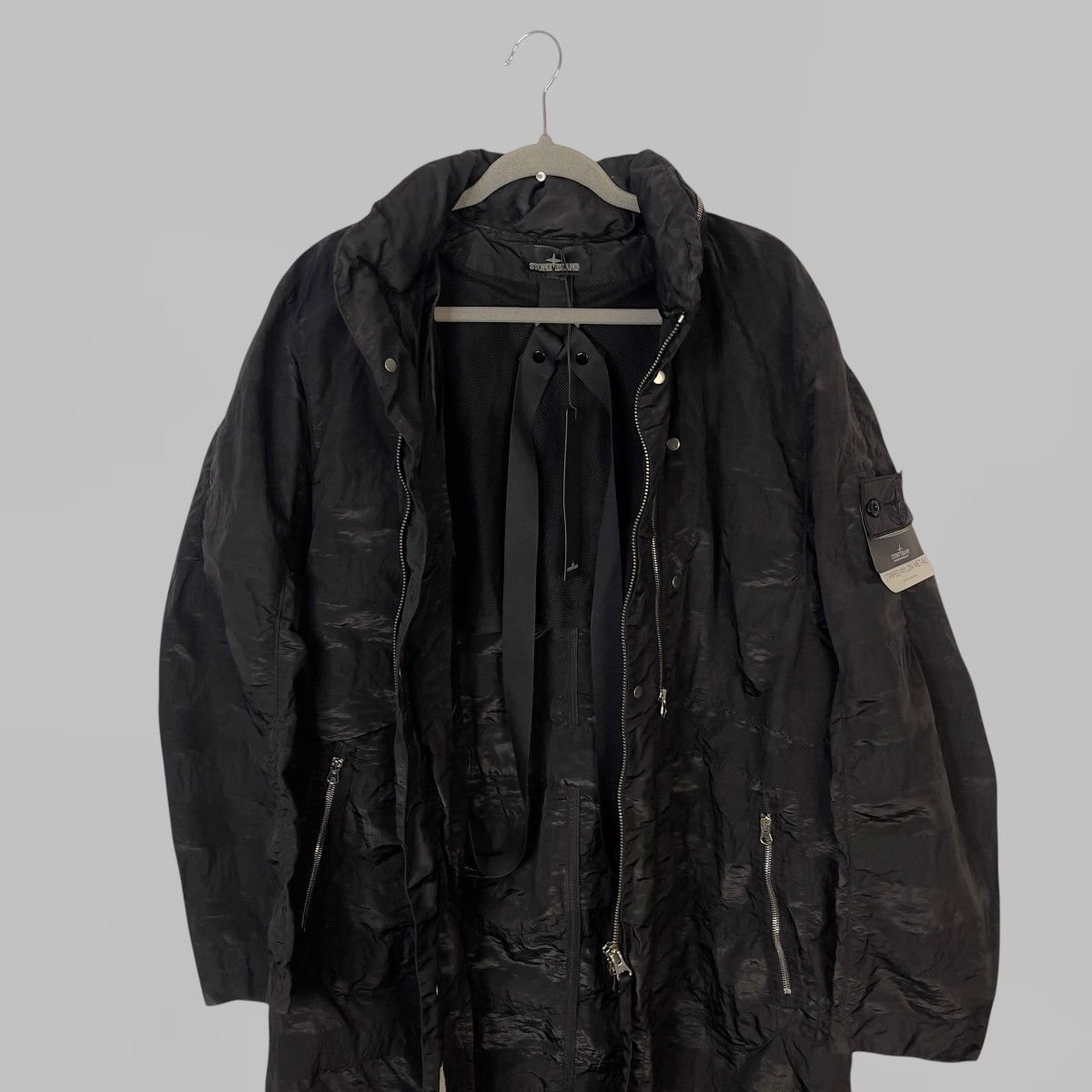Stone Island Shadow Project Stone island shadow project striped nylon long jacket size m Size US M / EU 48-50 / 2 - 4 Thumbnail