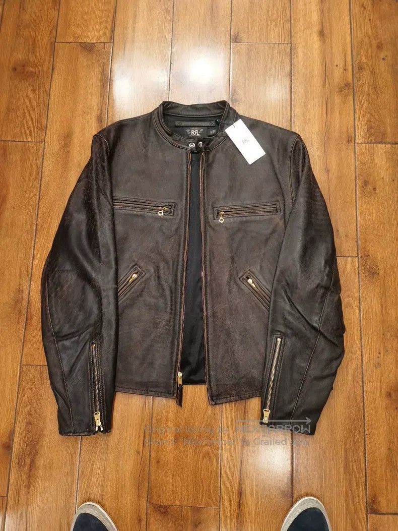 RRL Ralph Lauren RRL Ralph Lauren J100 horse leather jacket Size US L / EU 52-54 / 3 - 1 Thumbnail