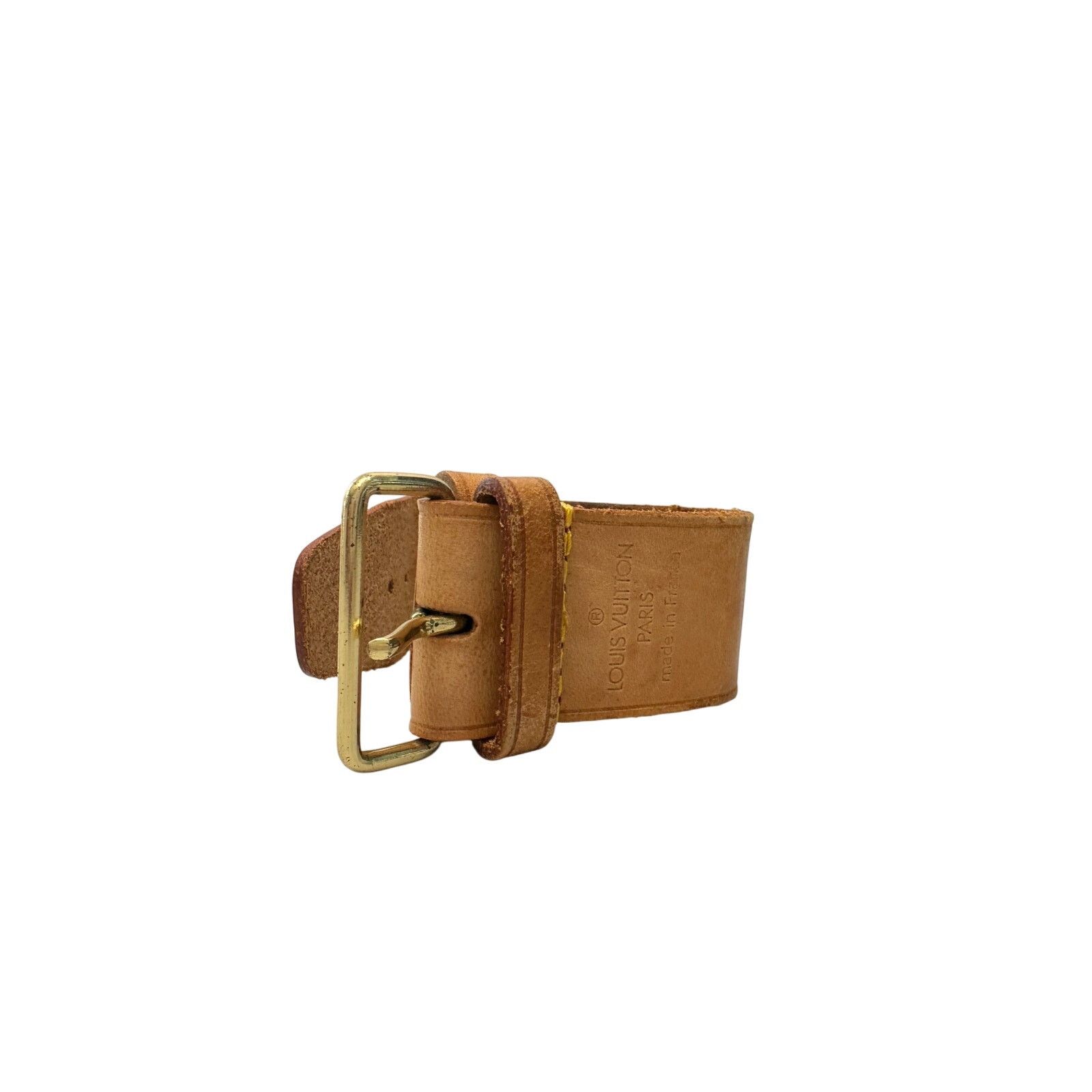 Louis Vuitton Louis Vuitton Vachetta Lether Poignet Size ONE SIZE - 8 Thumbnail