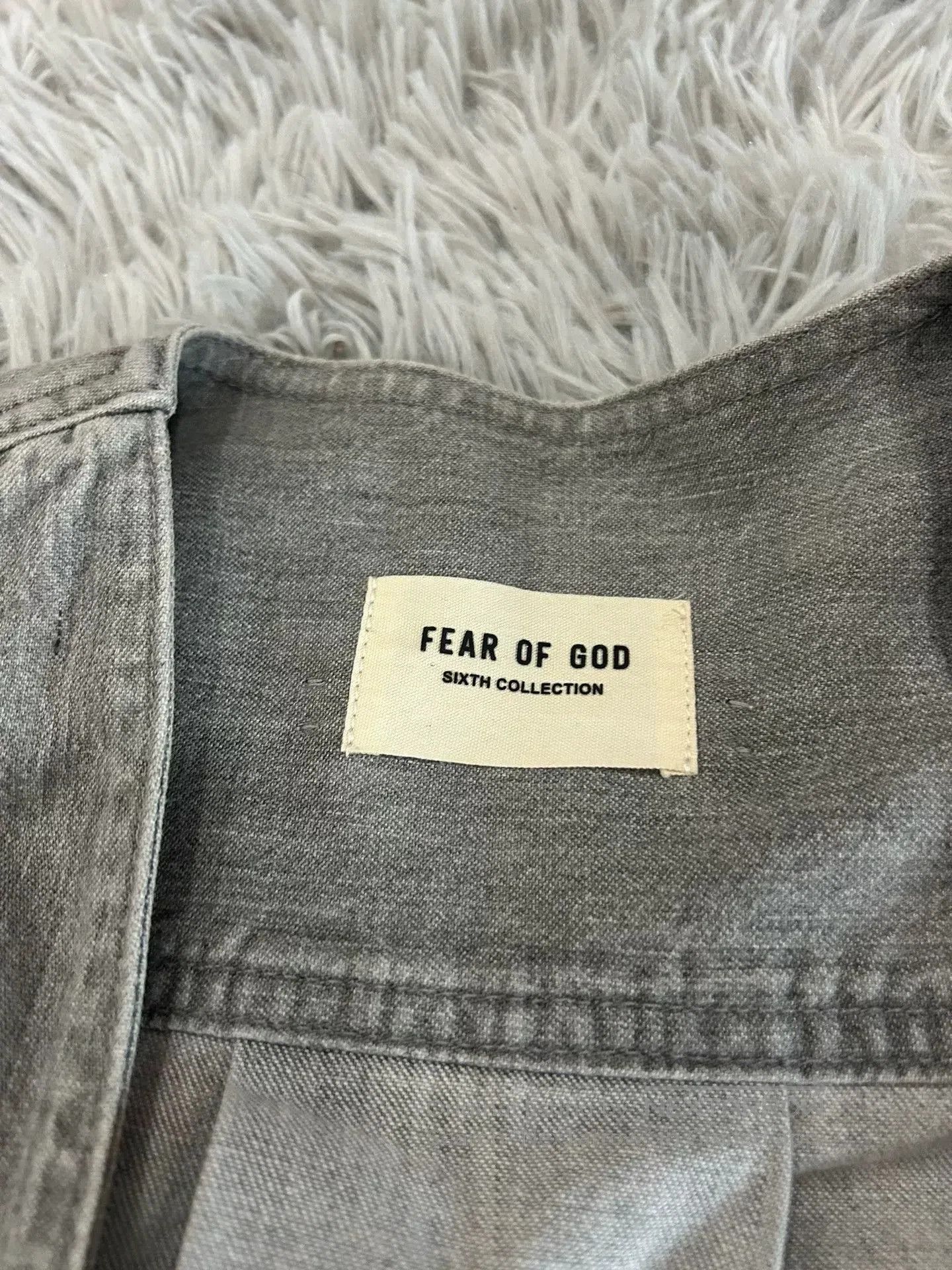 Fear of God Fear of God 6th Denim Jacket. Size US M / EU 48-50 / 2 - 4 Thumbnail