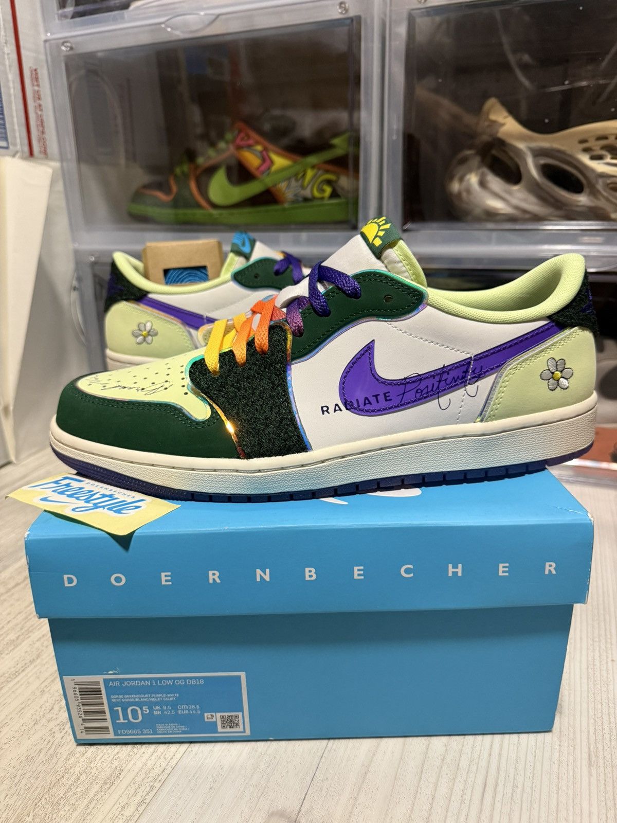 Jordan Brand Air Jordan 1 Low OG DB18 Doernbecher Size US 10.5 / EU 43-44 - 1 Thumbnail