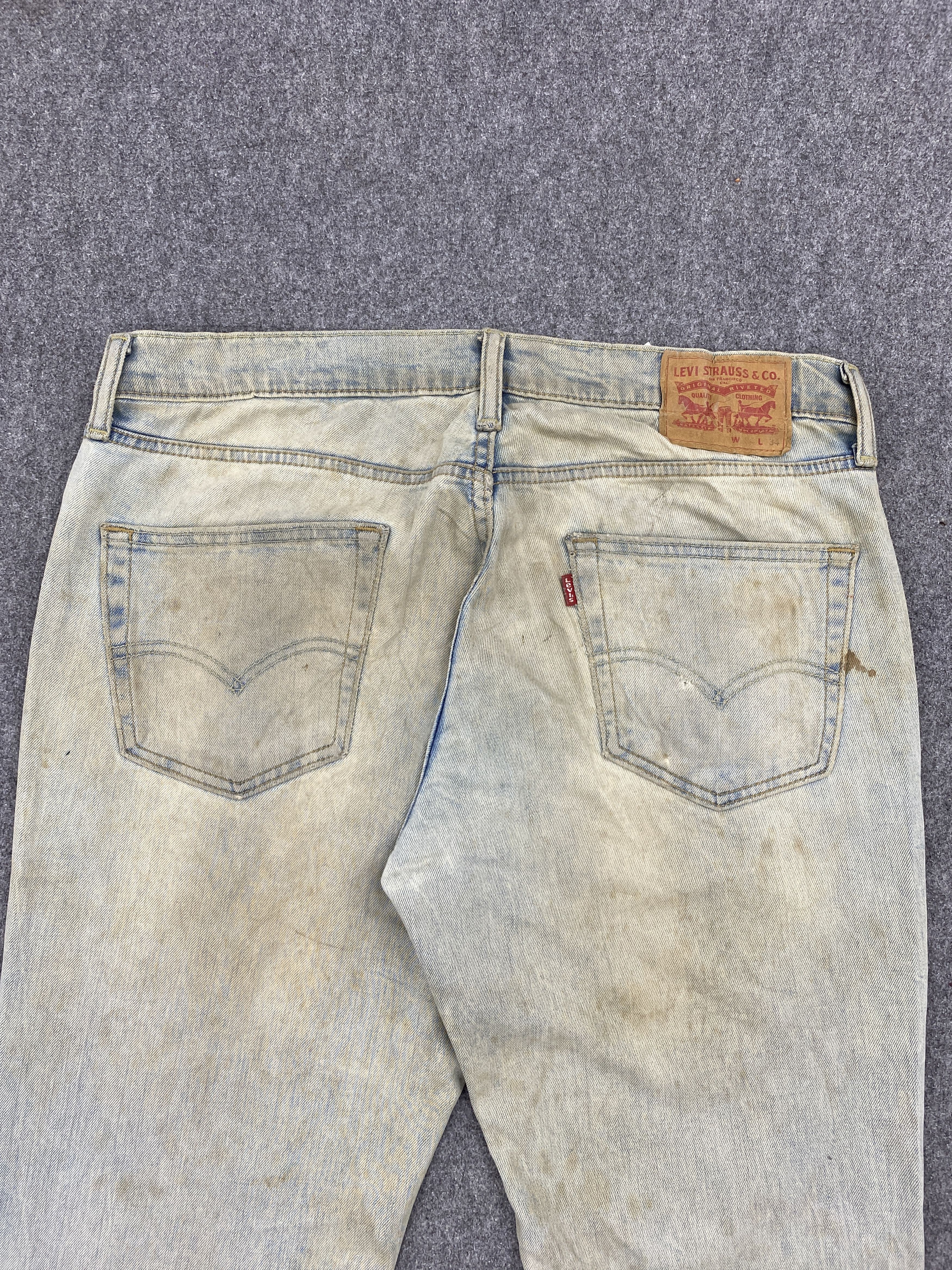 Levi's × Vintage Rusty Vintage Levis 511 Blue Jeans DP2610 Size US 35 - 4 Thumbnail