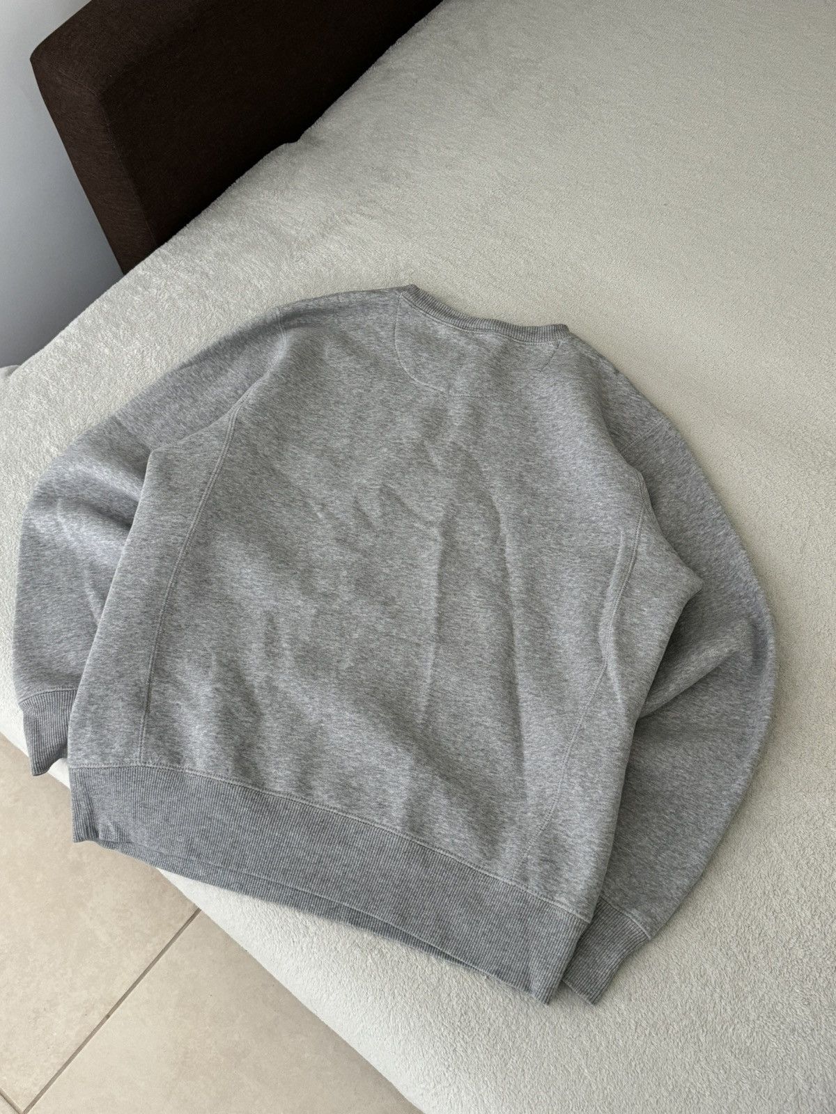 Nike × Vintage Vintage Nike oversized Y2K grey sweater Size US M / EU 48-50 / 2 - 12 Thumbnail