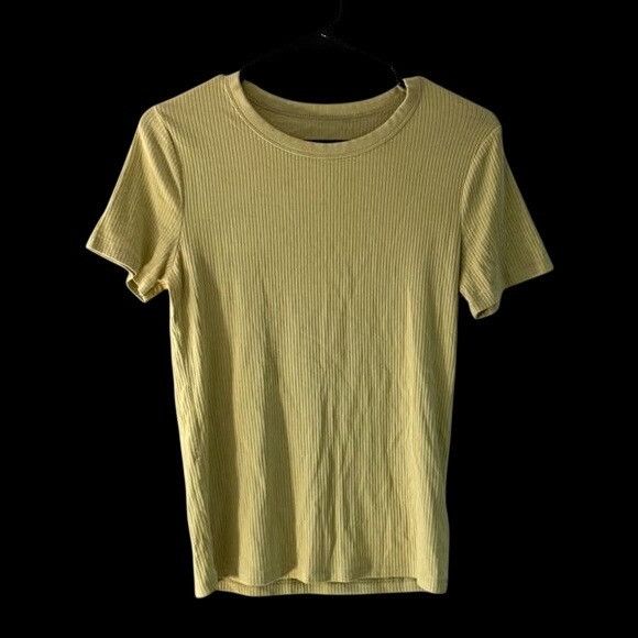 Other A New Day Soft Green Ribbed Short Sleeve Tee Medium Size M / US 6-8 / IT 42-44 - 1 Thumbnail