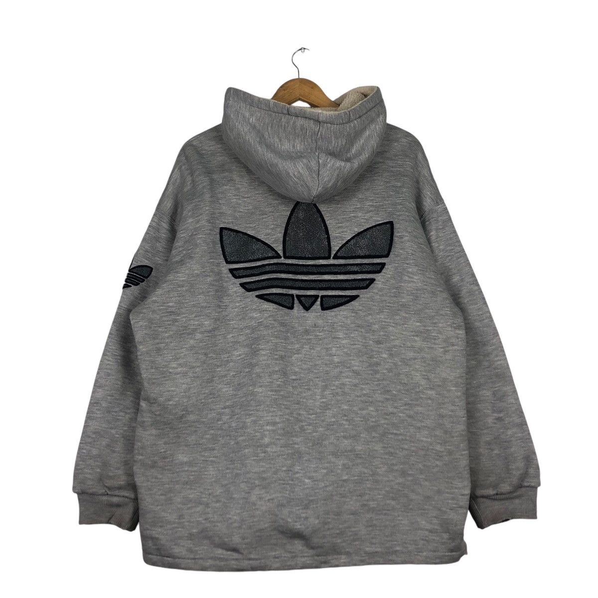 Adidas × Japanese Brand × Vintage Adidas Vintage Jacket Sweater Big Logo 90s Collection #A1 Size US L / EU 52-54 / 3 - 7 Thumbnail