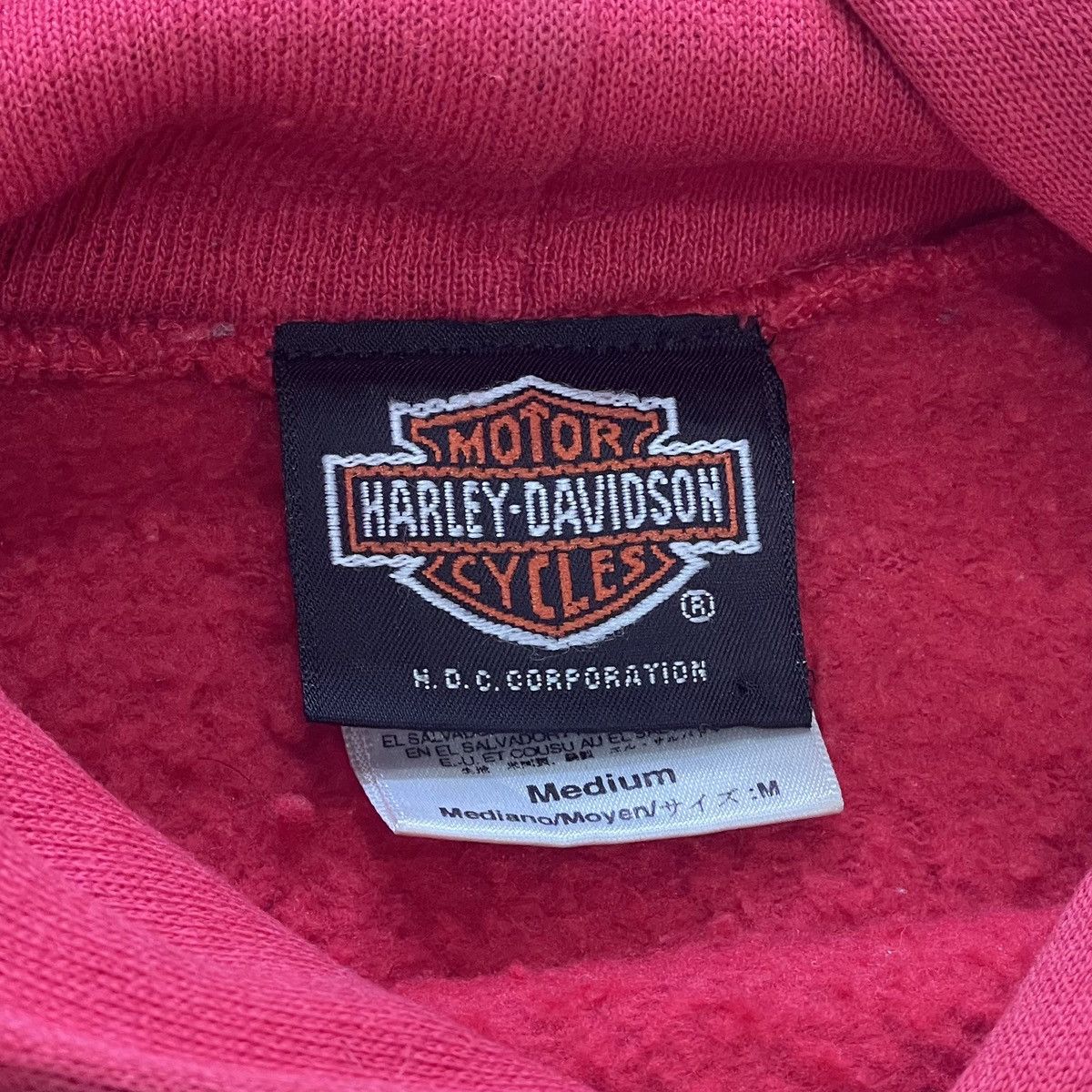 Harley Davidson Vintage Harley Davidson Hoodie Size US M / EU 48-50 / 2 - 2 Thumbnail