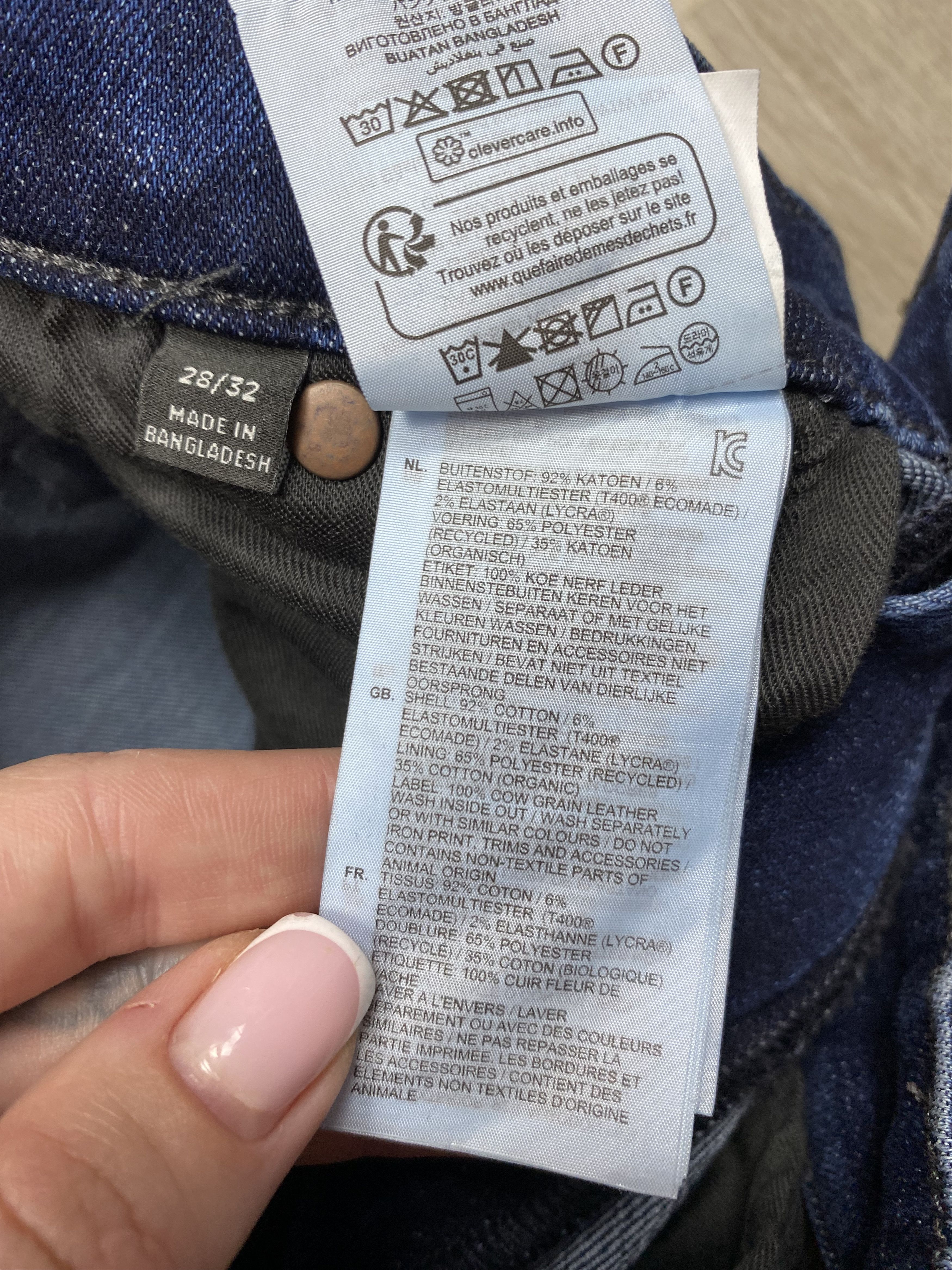 G-Star G Star Raw Airblaze Denim Double Knee Pants 3D Skinny Jeans Size US 28 / EU 44 - 8 Thumbnail