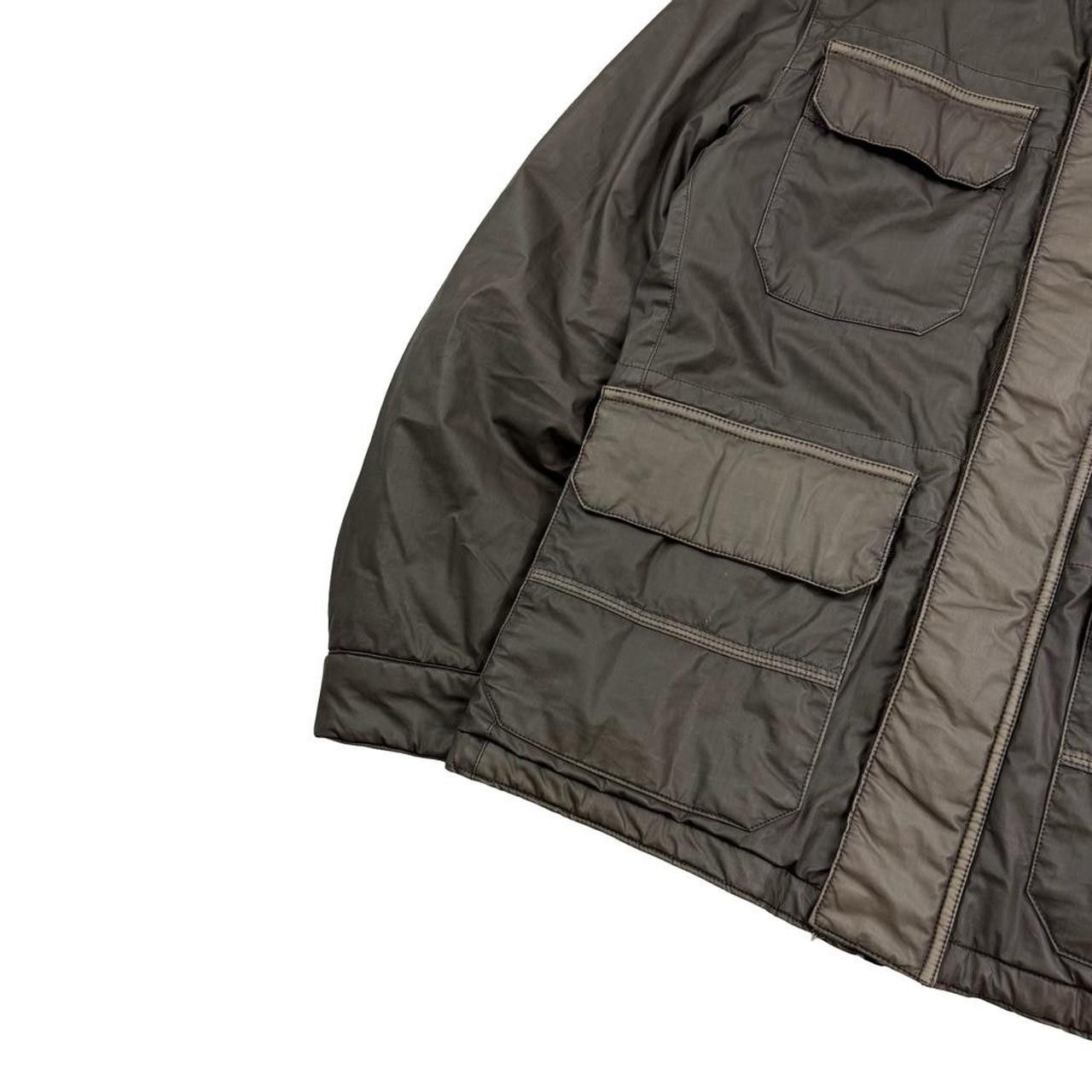 Stone Island Stone Island Brown Mussola Gommato Multipocket Jacket Small Size US S / EU 44-46 / 1 - 2 Thumbnail
