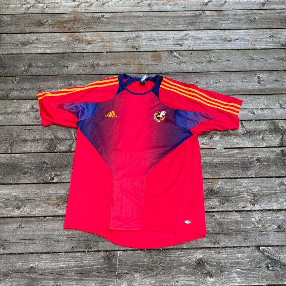 Adidas × Vintage Vintage 2003 Adidas Spain National Soccer Team Jersey Set - Size US L / EU 52-54 / 3 - 3 Thumbnail