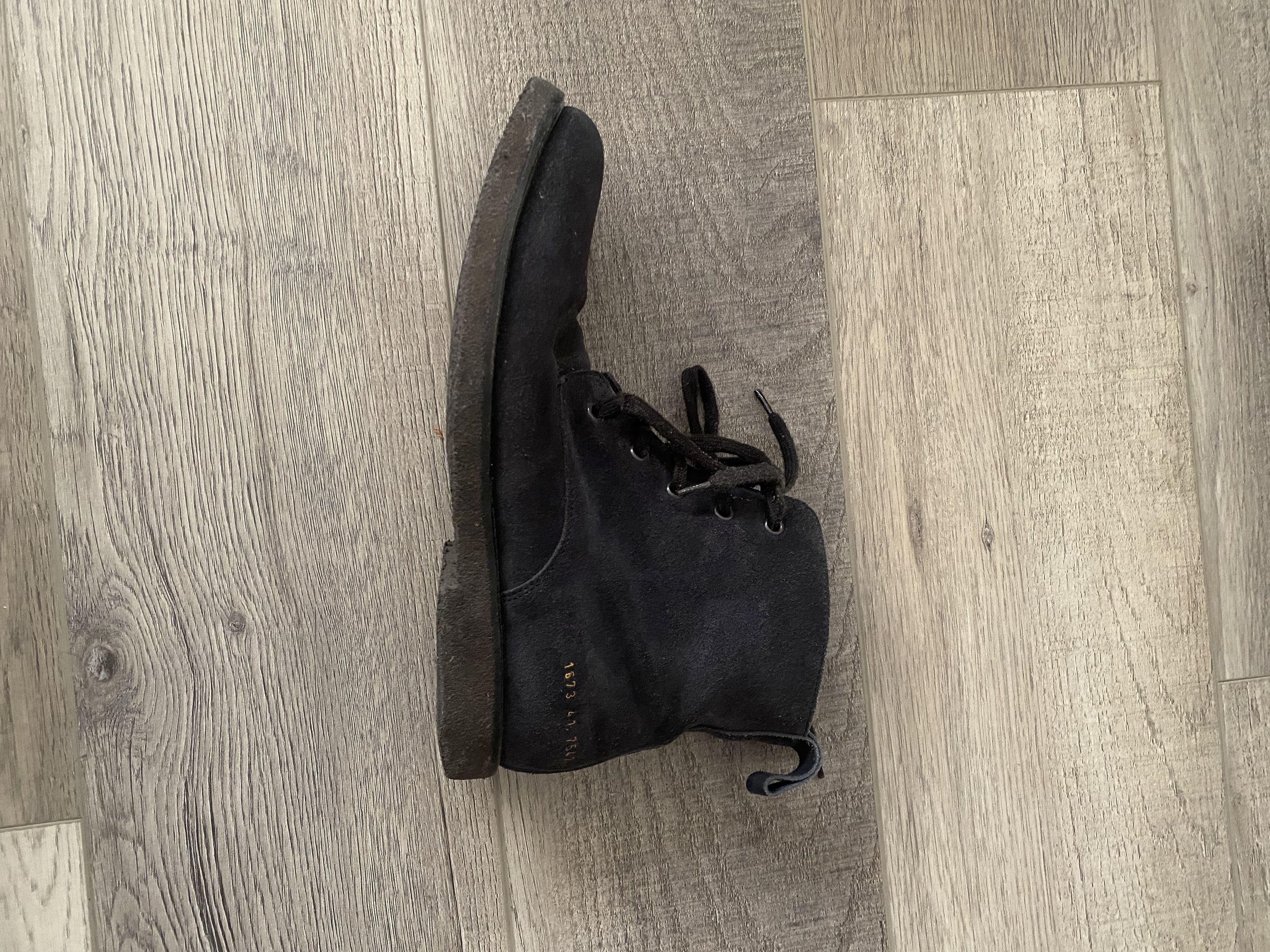 Robert Geller RG X Common Projects Suede Combat Boots Size US 8.5 / EU 41-42 - 2 Thumbnail
