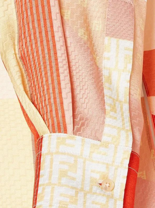 Fendi o1s1wg110426 Shirt in Multicolor Size L / US 10 / IT 46 - 3 Thumbnail