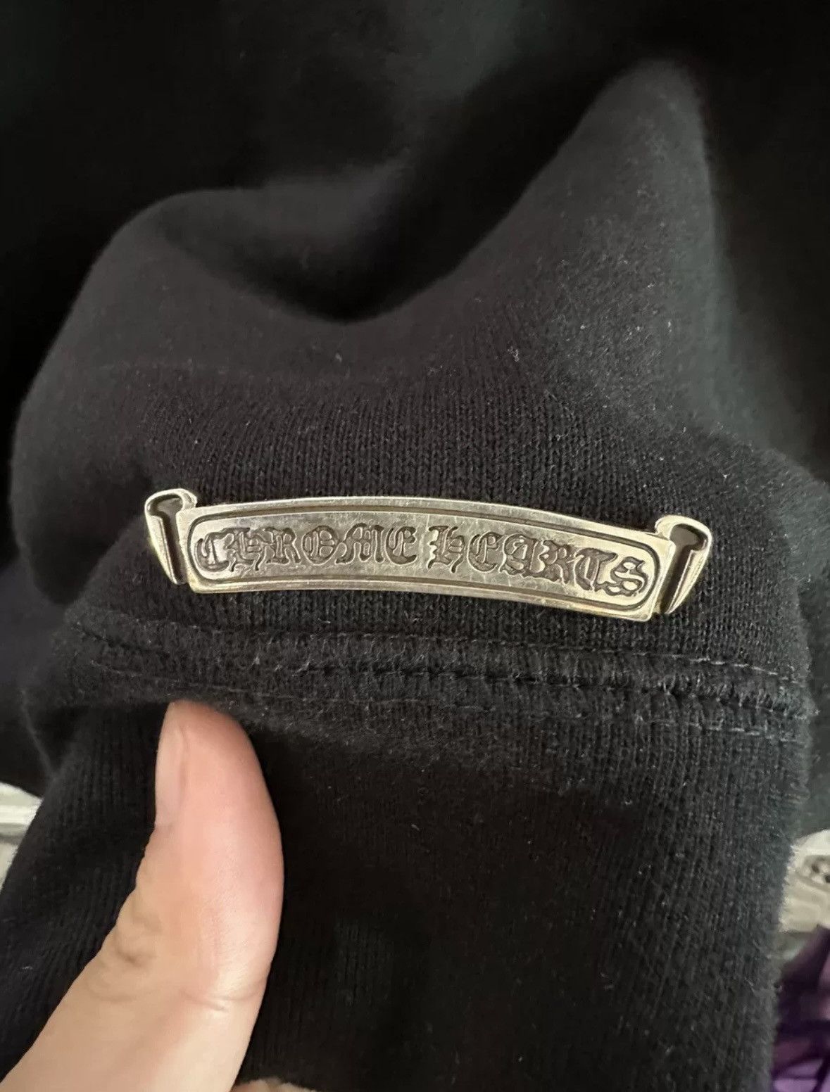 Chrome Hearts Chrome hearts three crosses embroidered hoodie Size US XL / EU 56 / 4 - 6 Thumbnail