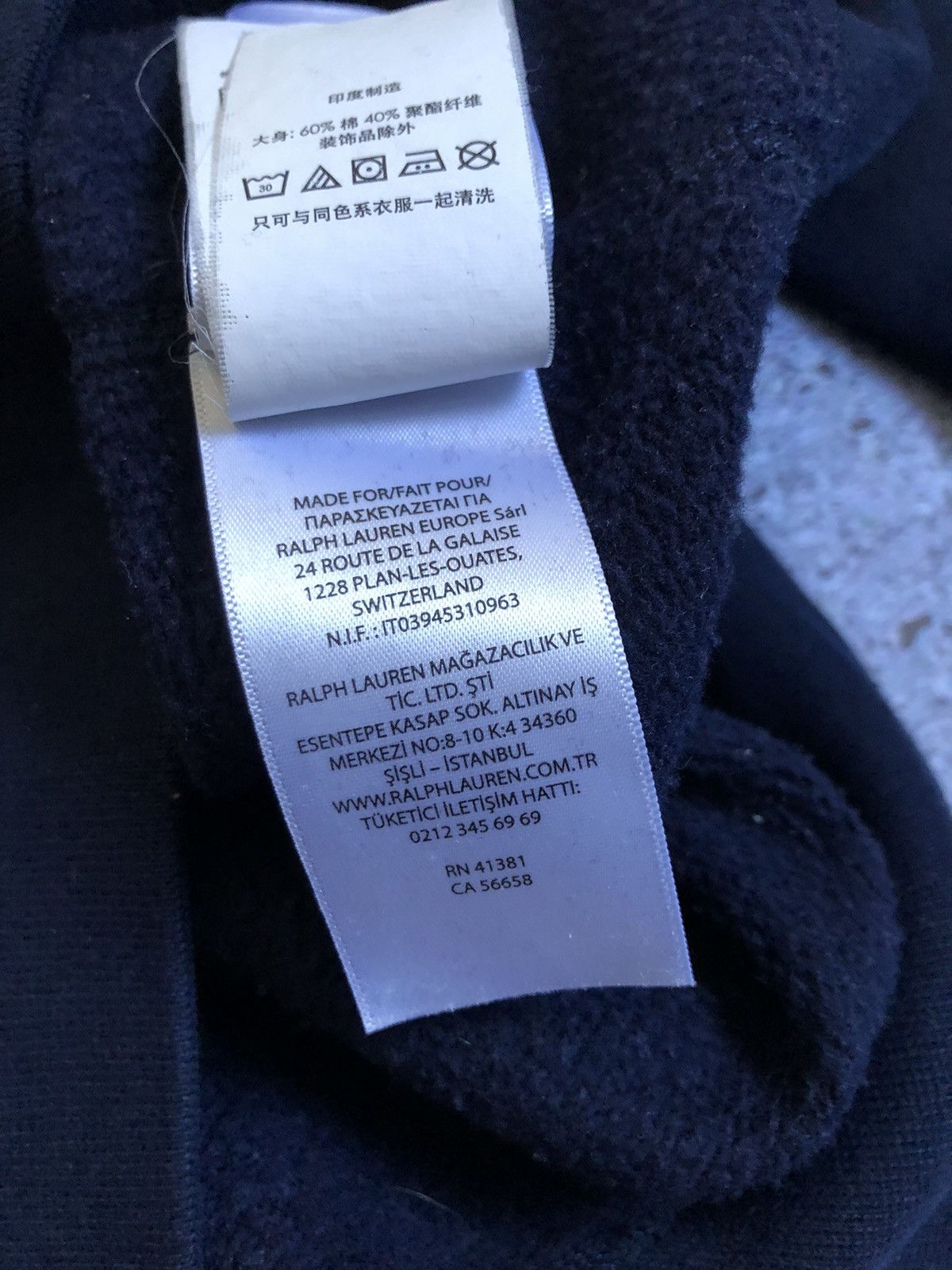 Polo Ralph Lauren × Vintage Polo Ralph Lauren Hoodie Sweatshirt Vintage Y2K Size US M / EU 48-50 / 2 - 14 Thumbnail
