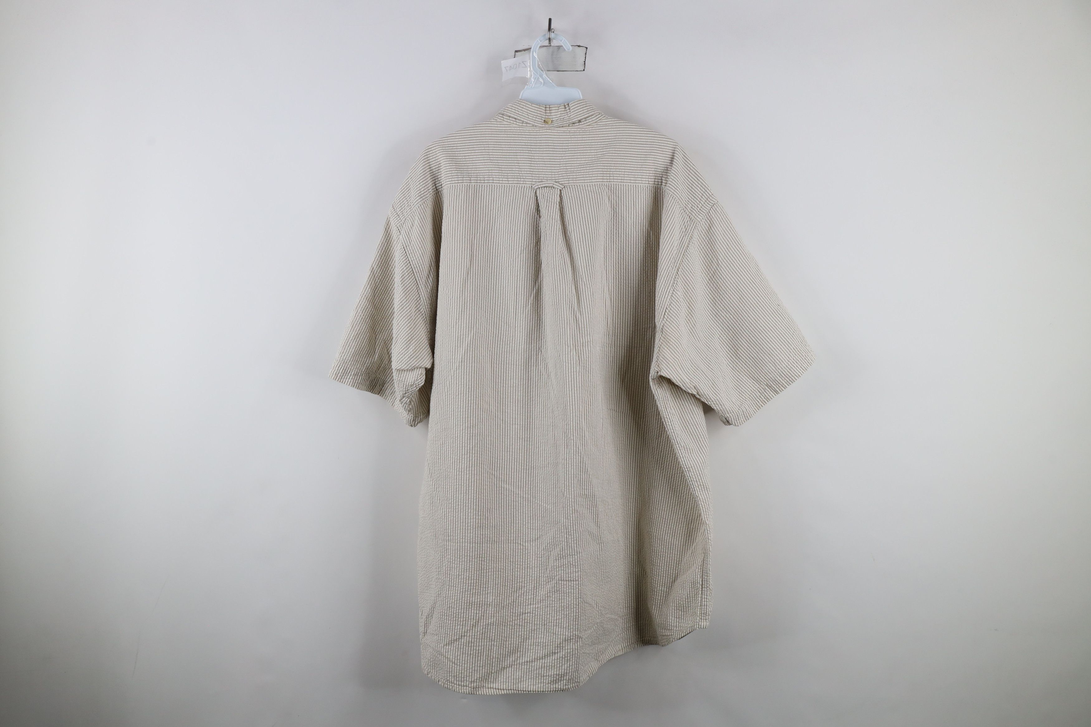 Vintage Vintage 90s Streetwear Striped Seer Sucker Button Down Shirt Size US XL / EU 56 / 4 - 8 Thumbnail