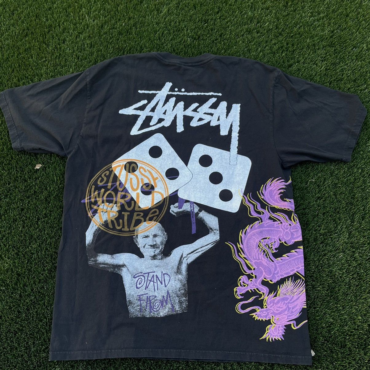 Stussy WORLD STUSSY TRIBE Tシャツ M Nike x Stussy The Wide World Tribe T-Shirt White Men's