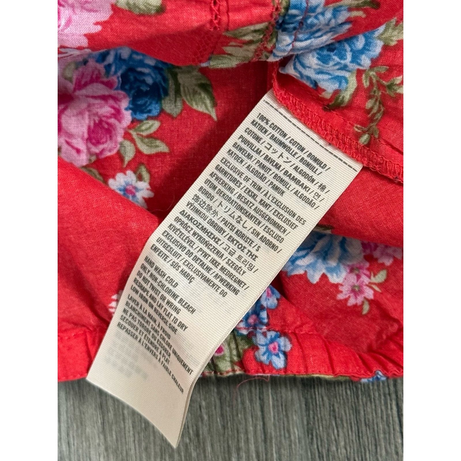Abercrombie & Fitch Abercrombie & Fitch Floral Isabelle Top Sz Med Romantic Size M / US 6-8 / IT 42-44 - 6 Thumbnail