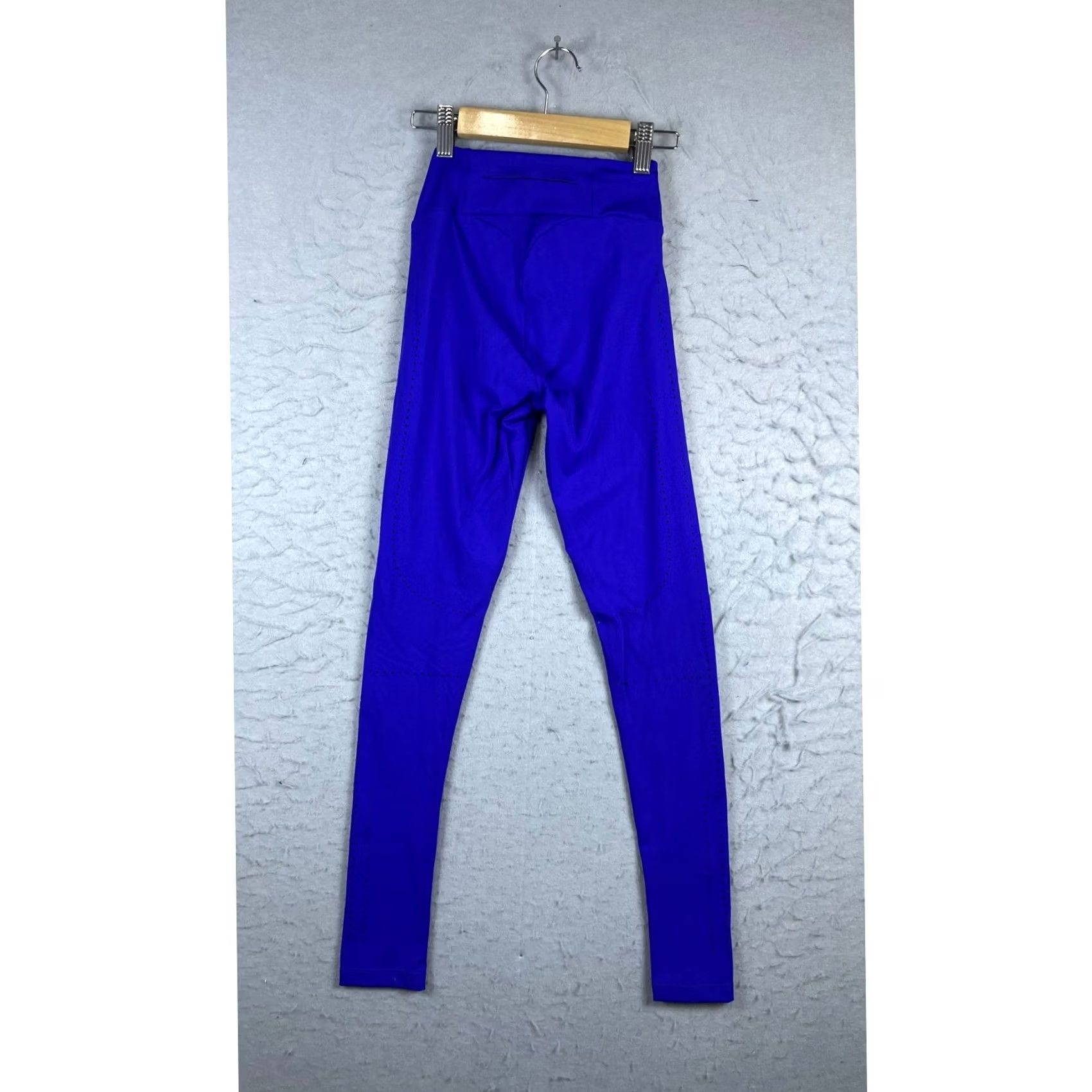 Gymshark Gymshark Leggings Women XS Blue High Waisted Dry Activewear Size 26" / US 2 / IT 38 - 3 Thumbnail