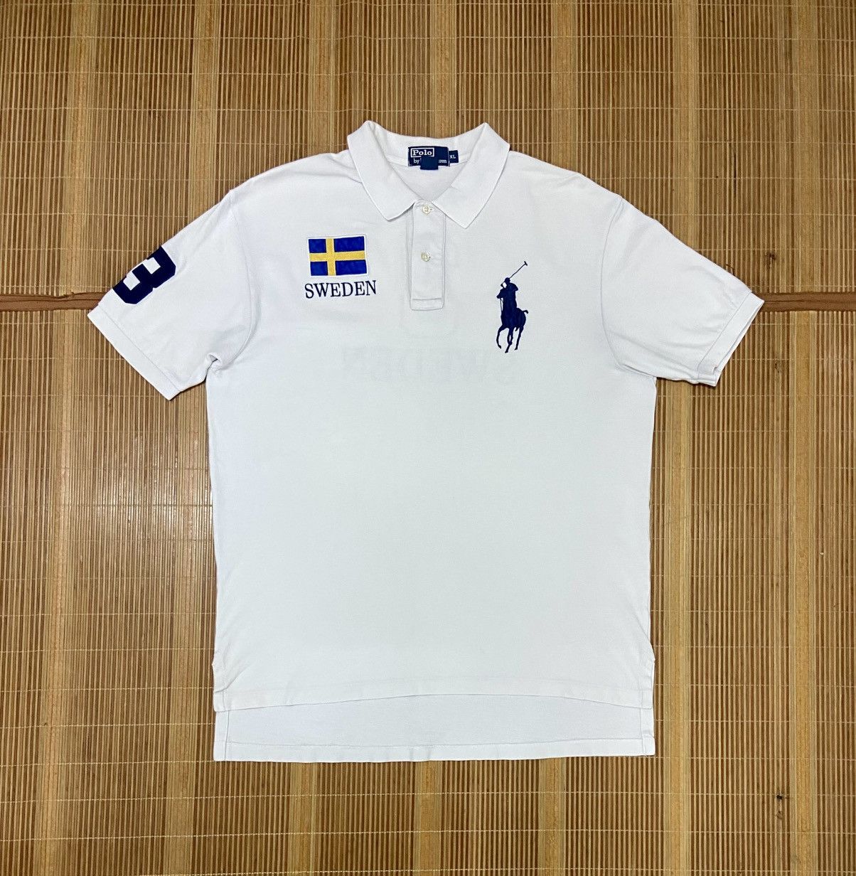 Polo Ralph Lauren VINTAGE POLO RALPH LAUREN SWEDEN BIG PONY Size US XL / EU 56 / 4 - 1 Thumbnail