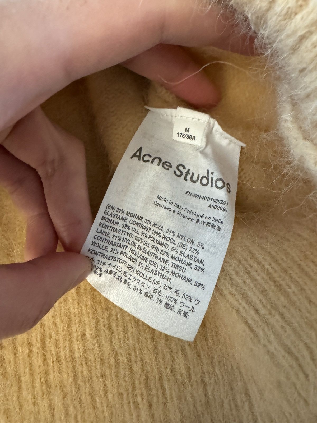 Acne Studios Acne Studios mohair wool sweater Size M / US 6-8 / IT 42-44 - 3 Thumbnail