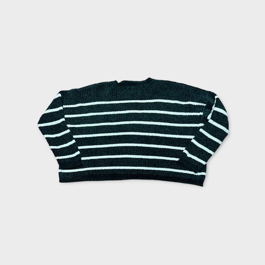 Forever 21 Forever 21 Plus | Striped Chenille Sweater | 2x Size XXL / US 16-18 / IT 52-54 - 9 Thumbnail