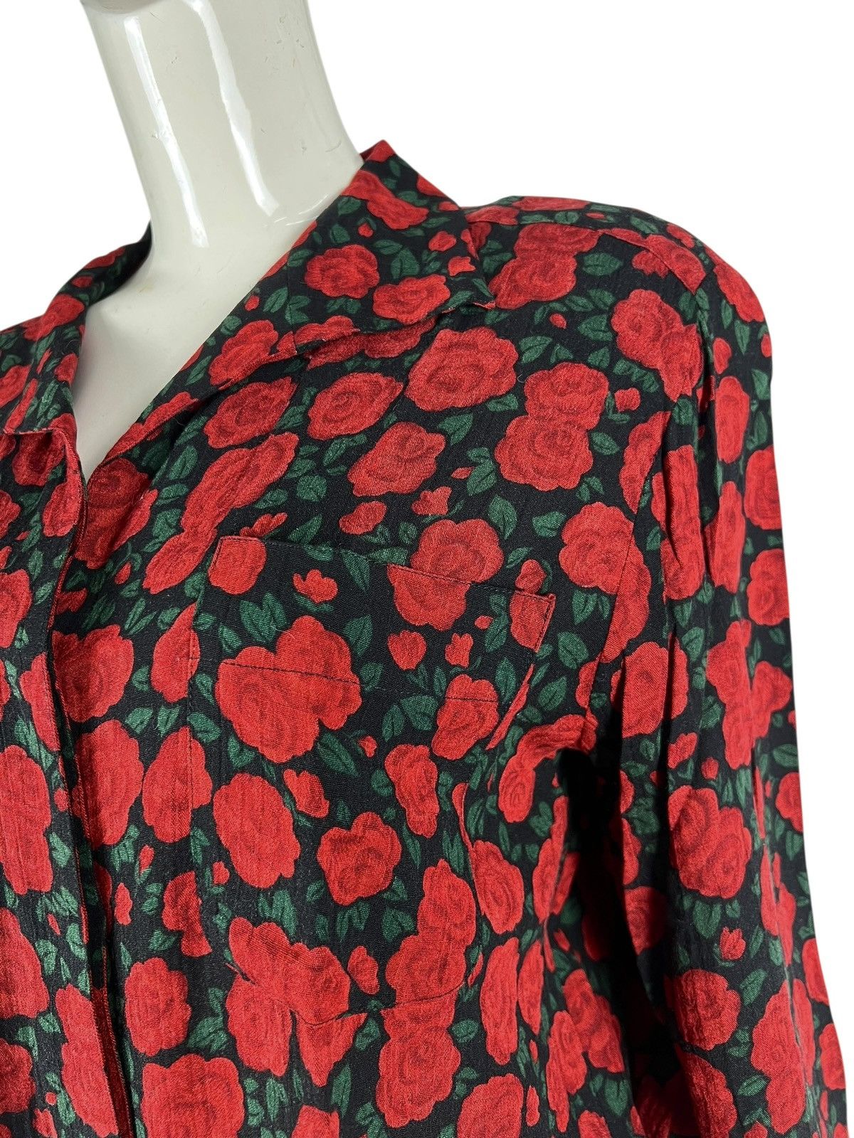 Fendi 70s Vintage Fendi Open Collar Shirt Size M / US 6-8 / IT 42-44 - 5 Thumbnail