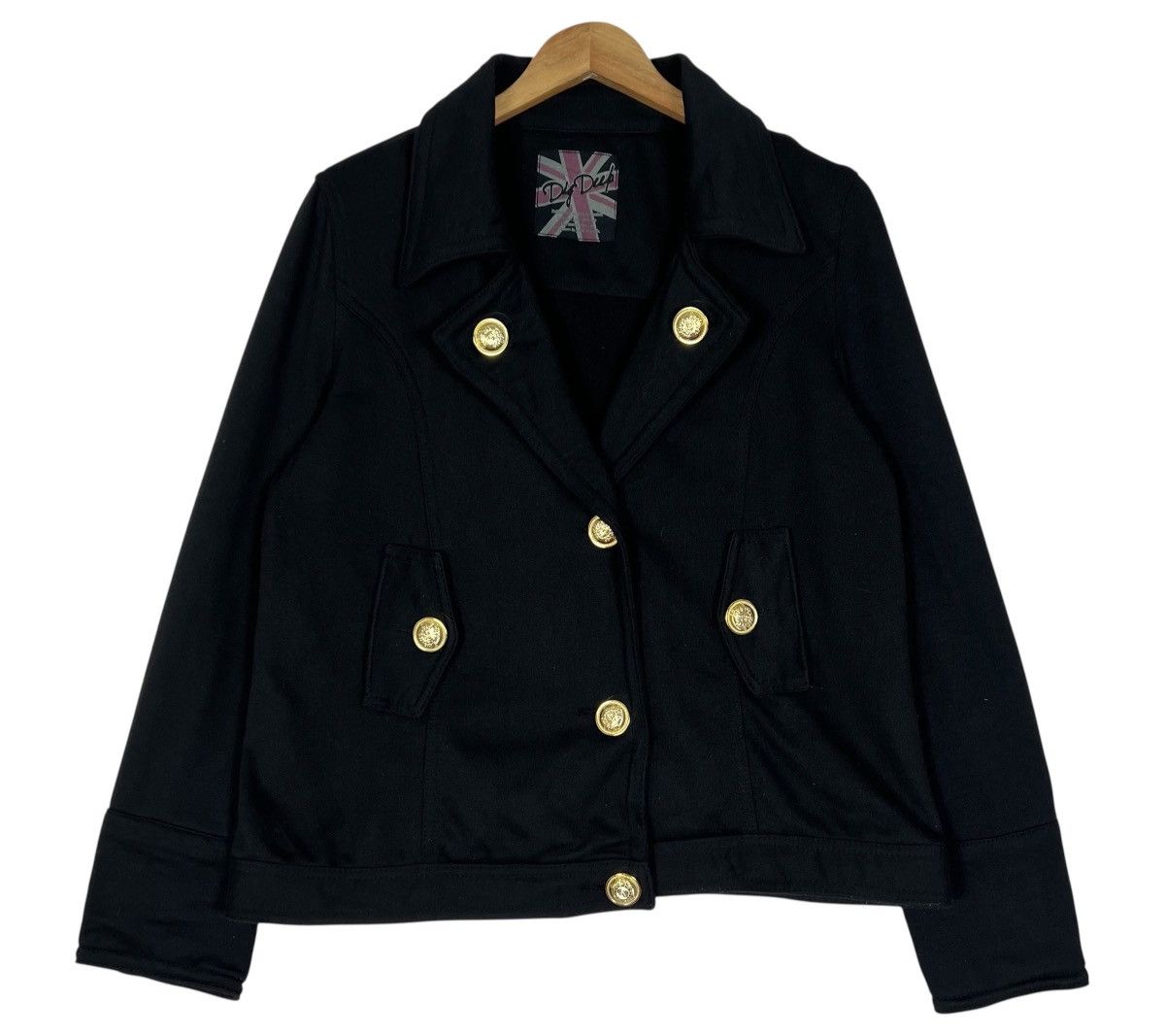Dig Deep Vintage Double Breasted Cropped Jacket British Mod Military Size US L / EU 52-54 / 3 - 1 Thumbnail