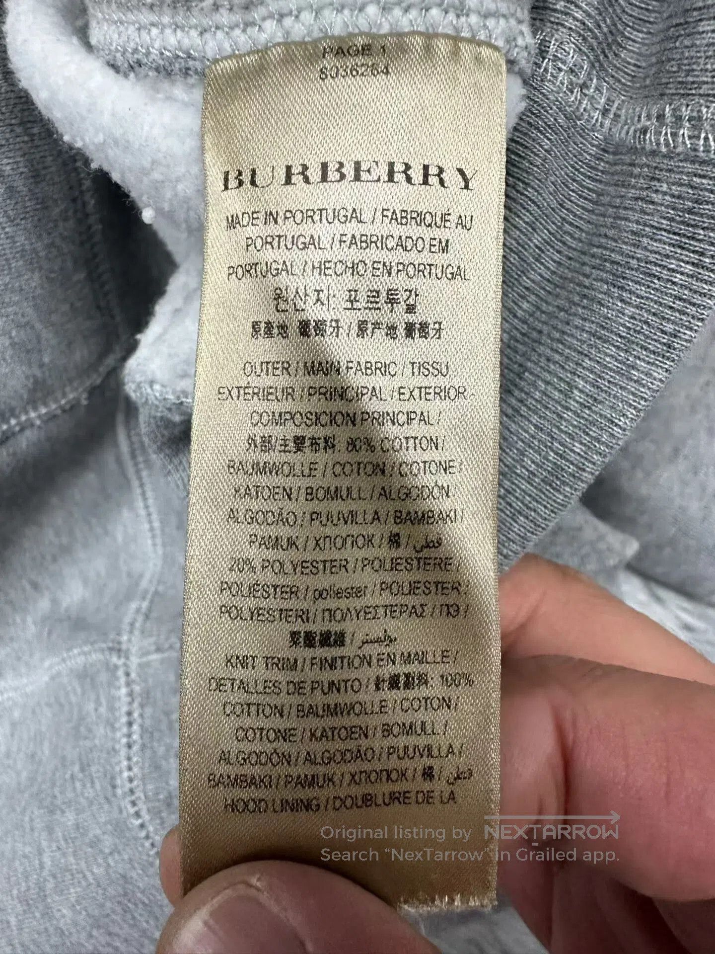 Burberry Burberry War Horse Check Sweatshirt. Size US L / EU 52-54 / 3 - 3 Thumbnail