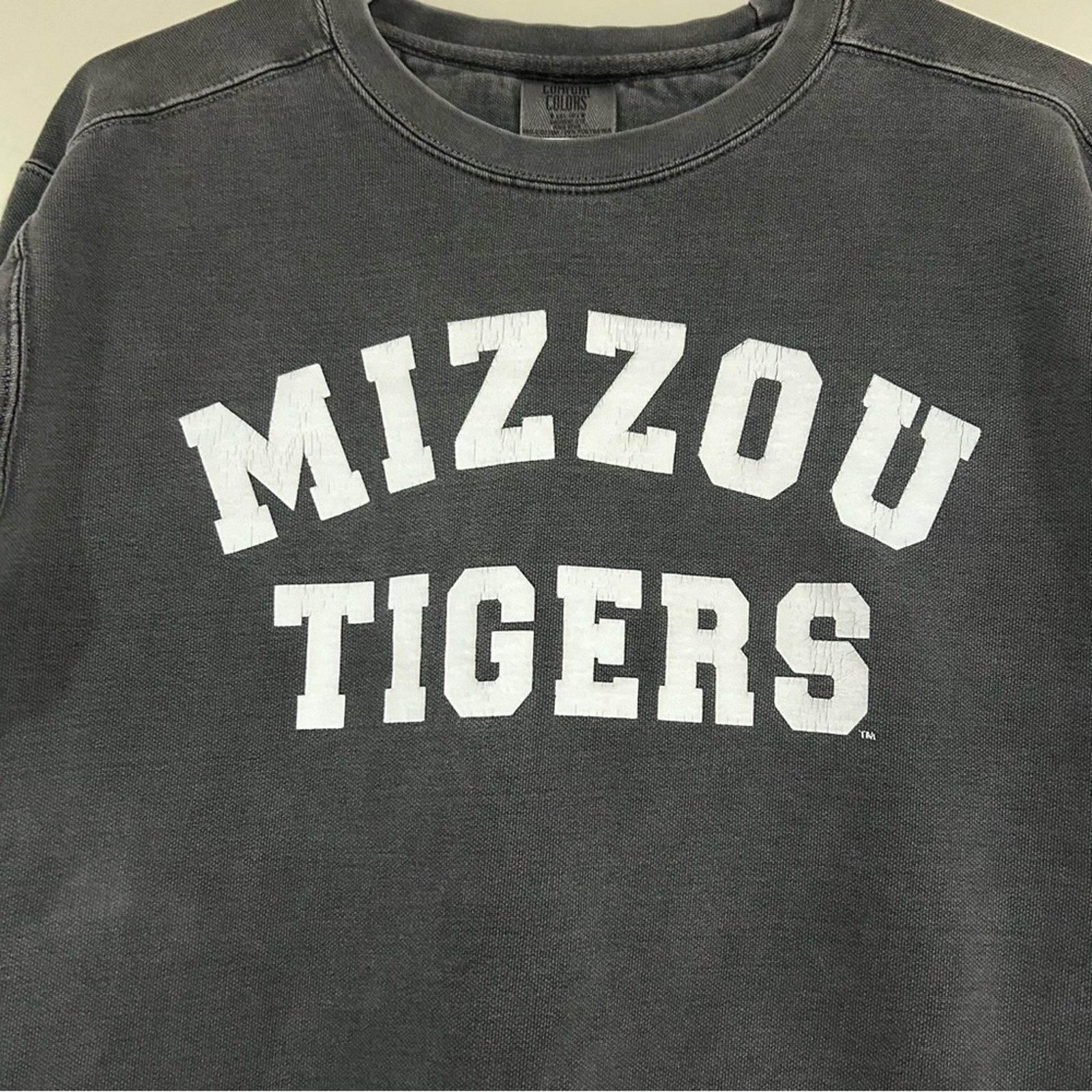 Comfort Colors Mizzou Tigers Sweater Size S / US 4 / IT 40 - 2 Thumbnail
