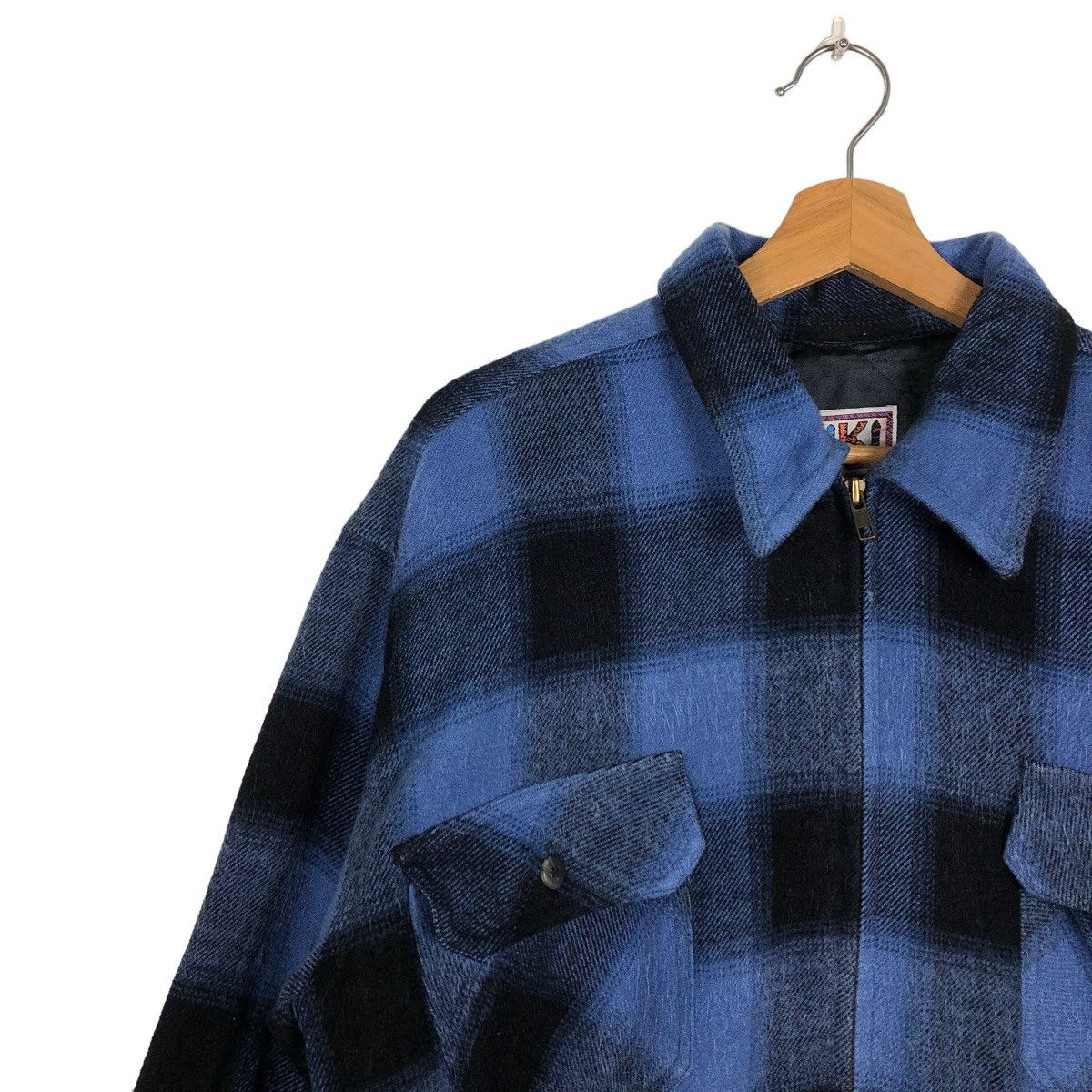 Japanese Brand 🔥90’s Vintage Chore Jacket Kiki Snow Paradise Tartan Design Size US L / EU 52-54 / 3 - 7 Thumbnail
