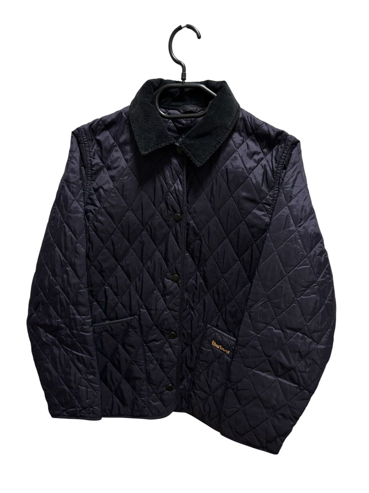 Barbour Barbour Quilted Jacket Liddesdale Basic Velvet Neck Size S / US 4 / IT 40 - 1 Thumbnail