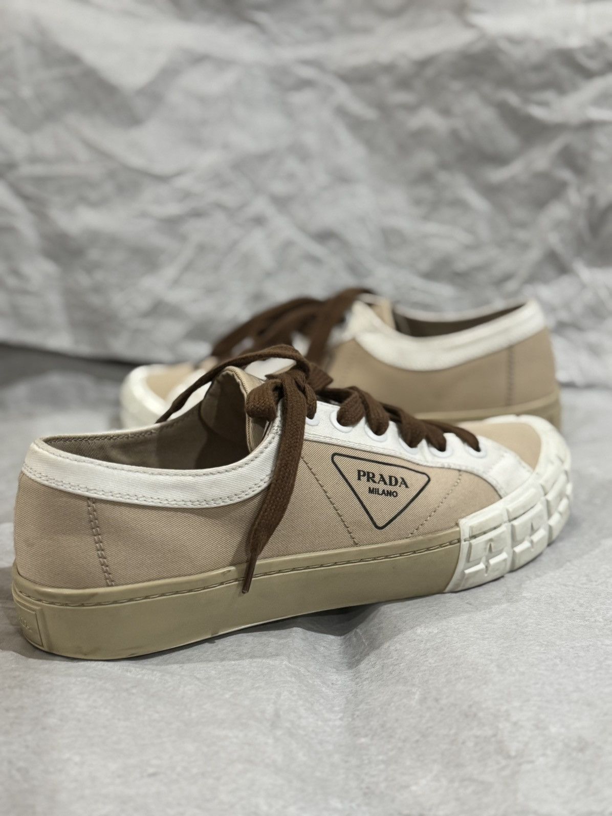 Prada Prada Platform Double Wheel Sneaker Shoes Trainers Size US 8 / IT 38 - 2 Thumbnail
