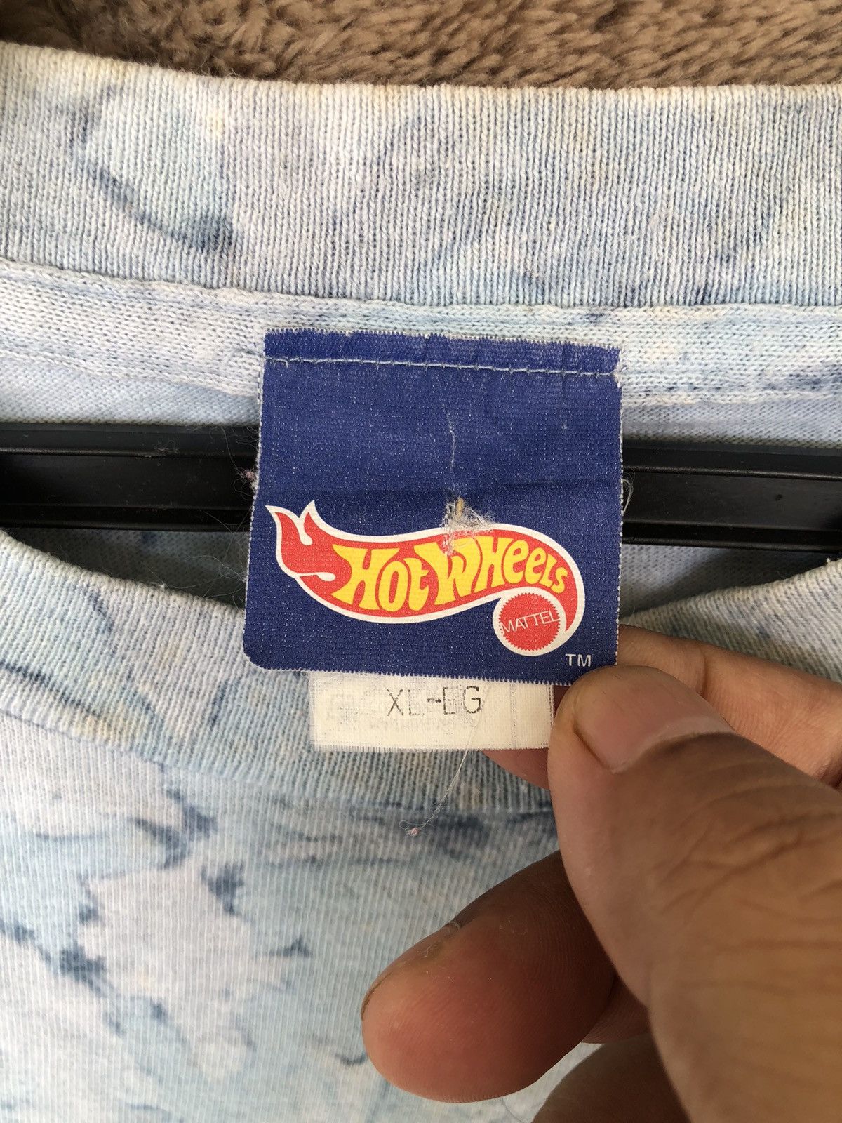 Vintage Vintage Hot Wheels Rare Tye Dye Tee Size US L / EU 52-54 / 3 - 10 Thumbnail