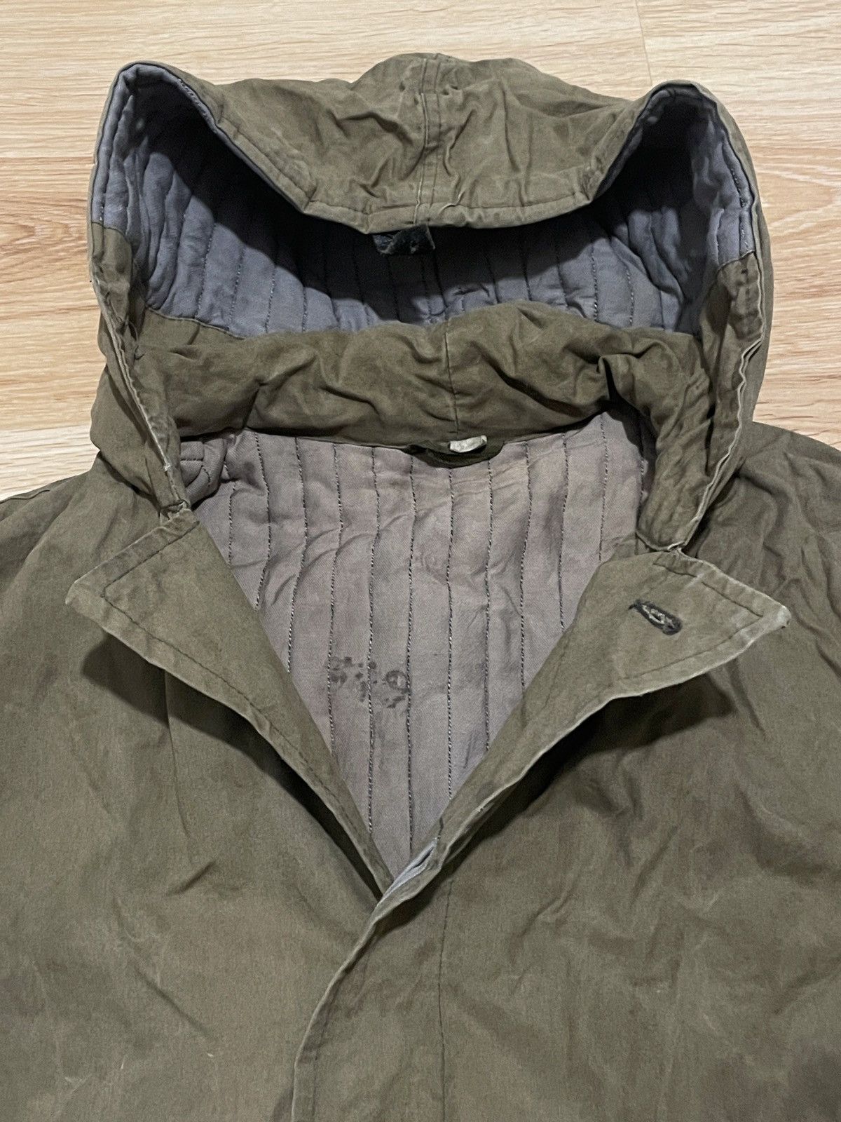 Vintage Vintage Military Parka Coat 70s–80s Distressed Archive Piece Size US XXL / EU 58 / 5 - 2 Thumbnail