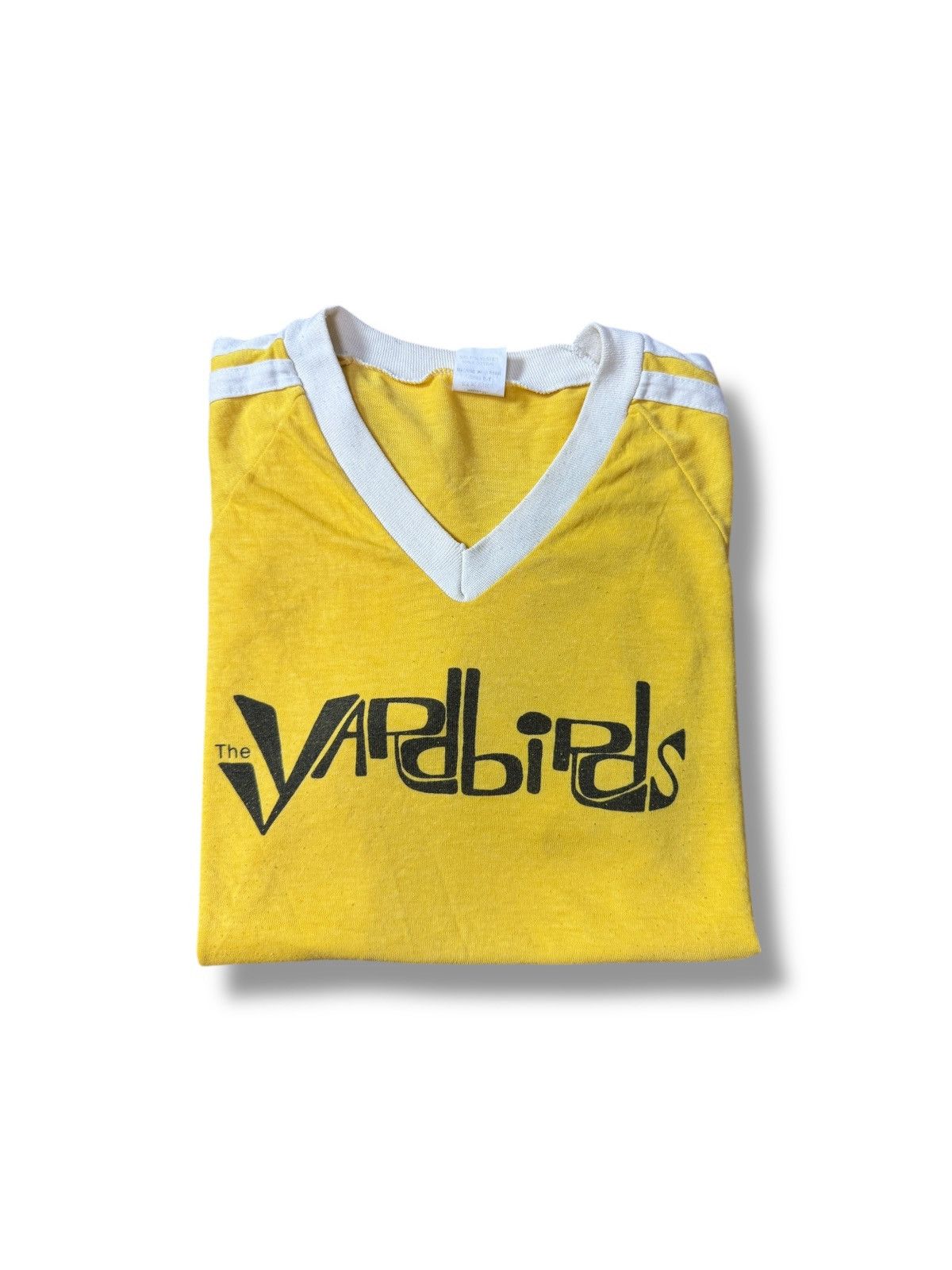 Band Tees × Vintage *RARE* 1970s 70s VINTAGE THE YARDBIRDS POP BAND ROCK TEE Size US M / EU 48-50 / 2 - 8 Thumbnail