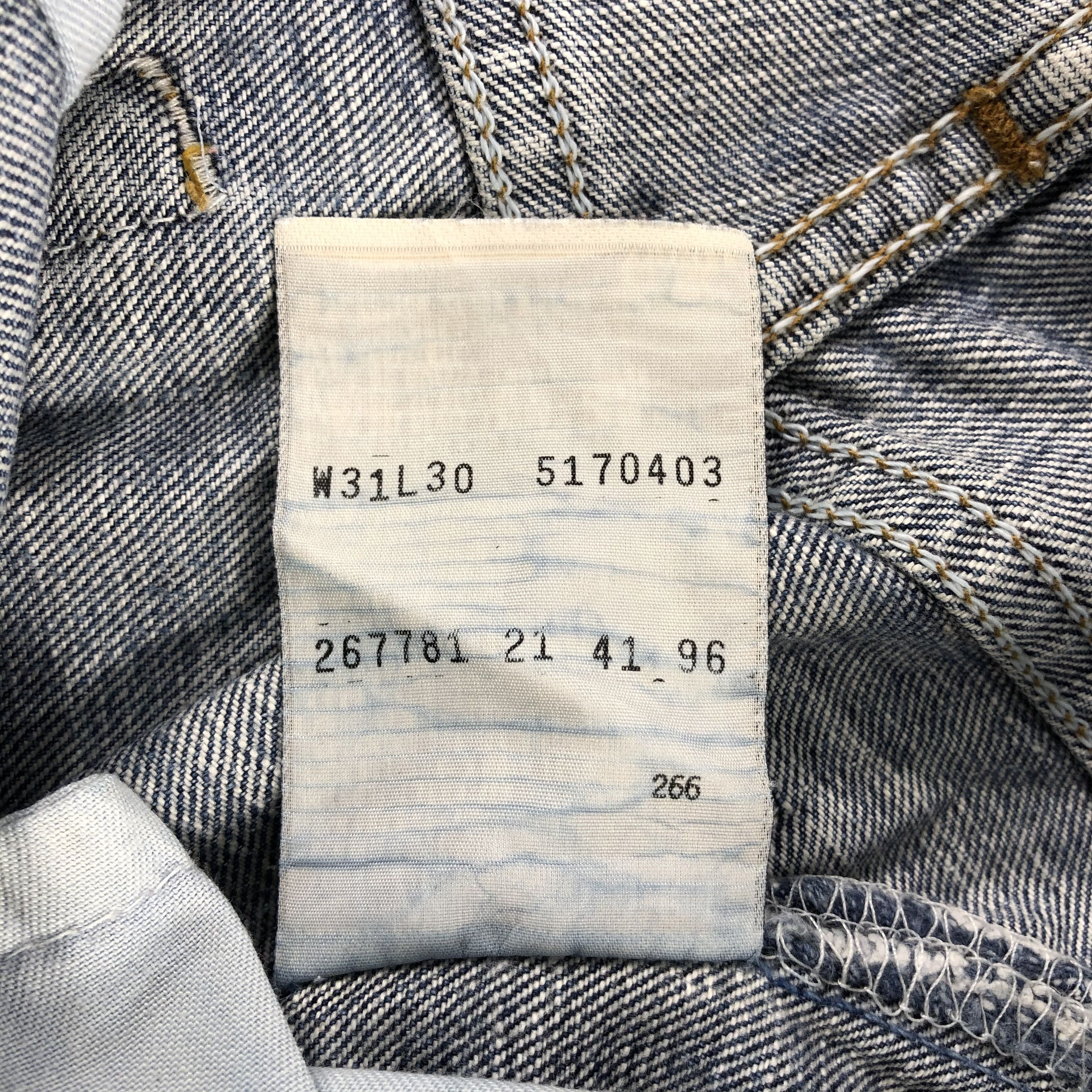 Levi's Vintage 90s Light Wash Levis 517 Jeans-J1921 Size US 30 / EU 46 - 12 Thumbnail