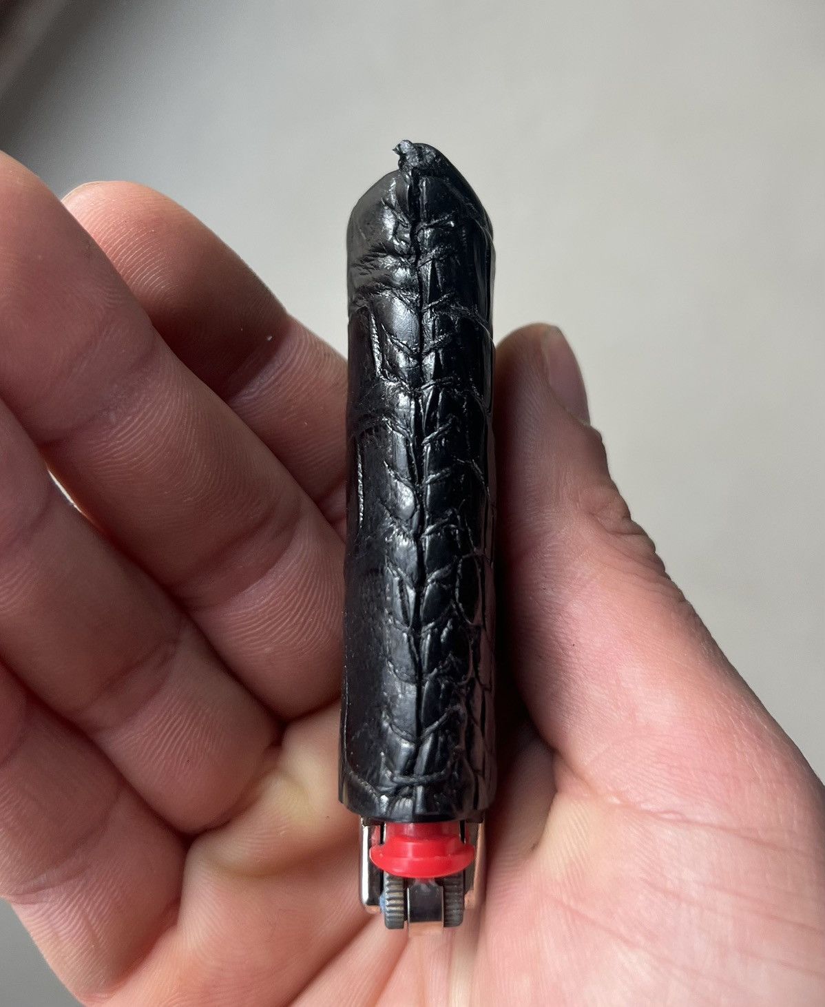 Handmade Handmade crocodile lighter case Size ONE SIZE - 3 Thumbnail
