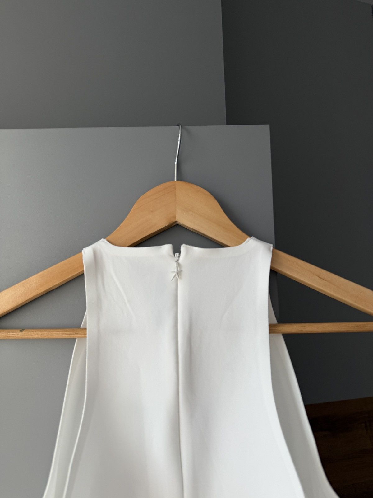Mugler Mugler Star-Motif White Elastic Tank Top Size XS / US 0-2 / IT 36-38 - 6 Thumbnail
