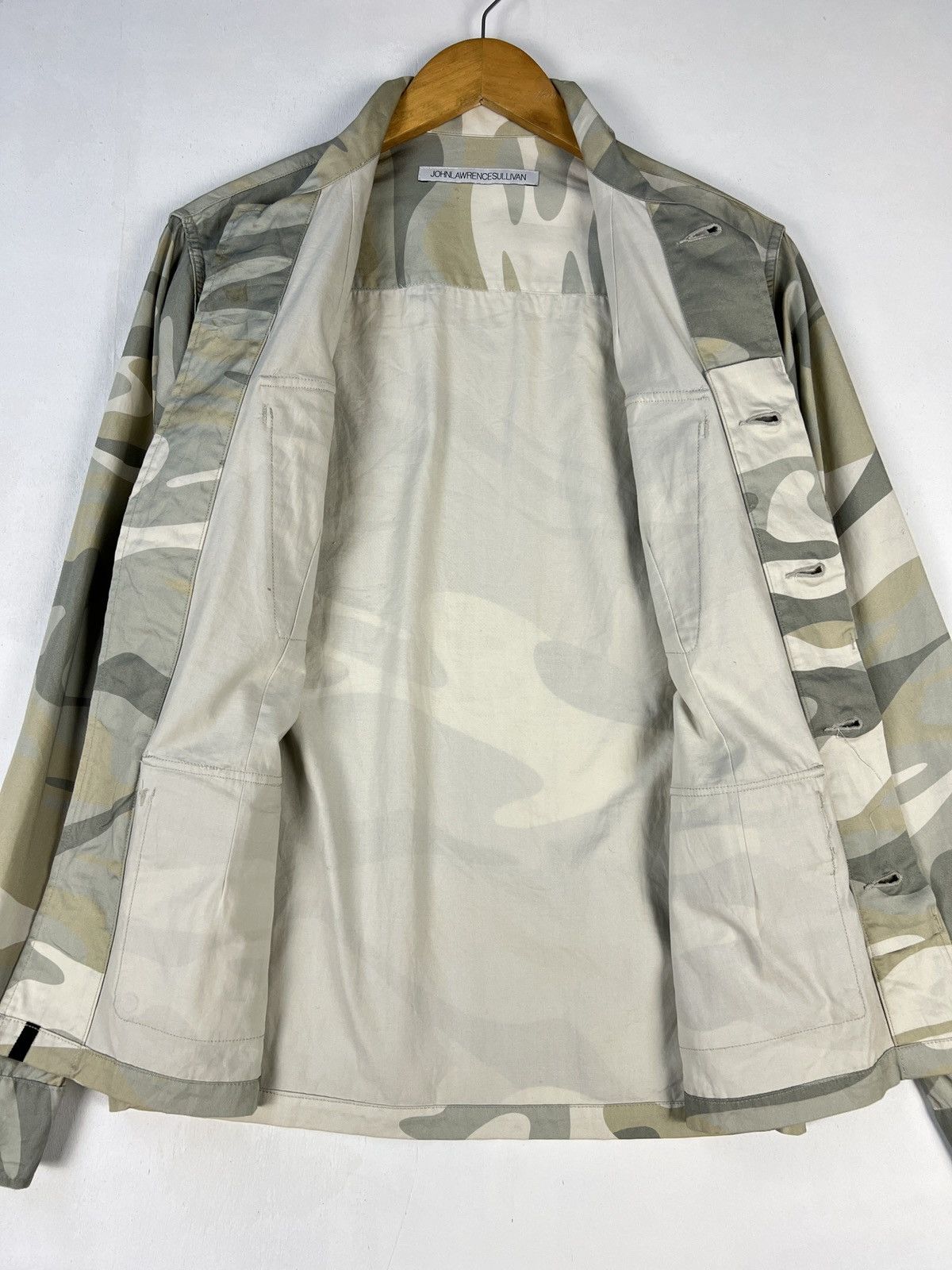 JOHN LAWRENCE SULLIVAN 💥 John Lawrence Sullivan Camo Split Pocket Jacket Size US S / EU 44-46 / 1 - 7 Thumbnail