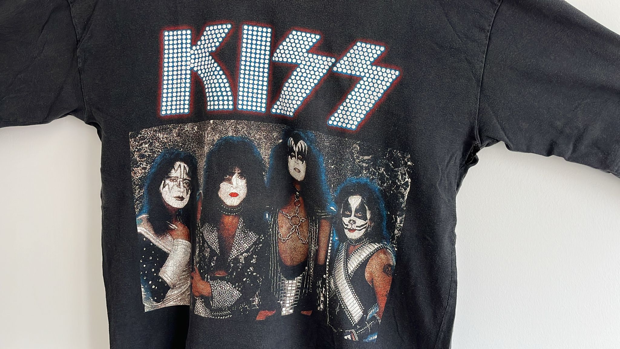 Vintage Lot 2 Vintage 90s Kiss 1996 Ace Frehley Tour Tee shirt XL Size US XL / EU 56 / 4 - 6 Thumbnail
