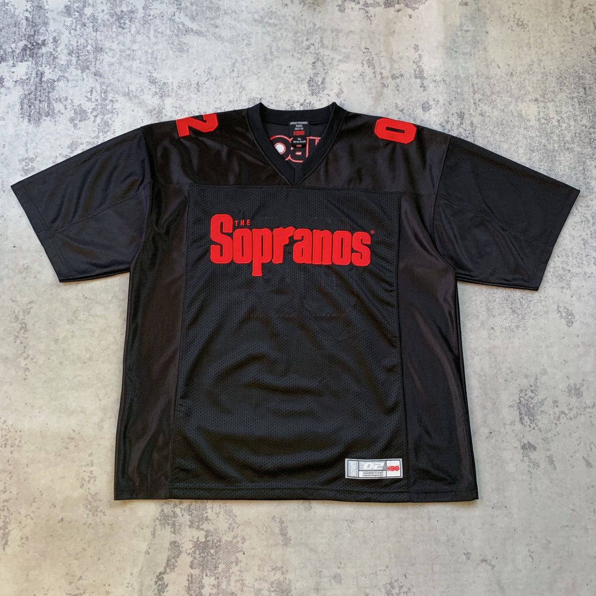 Vintage Vintage HBO The Sopranos TV Show Promo Football Jersey Size US XL / EU 56 / 4 - 2 Thumbnail