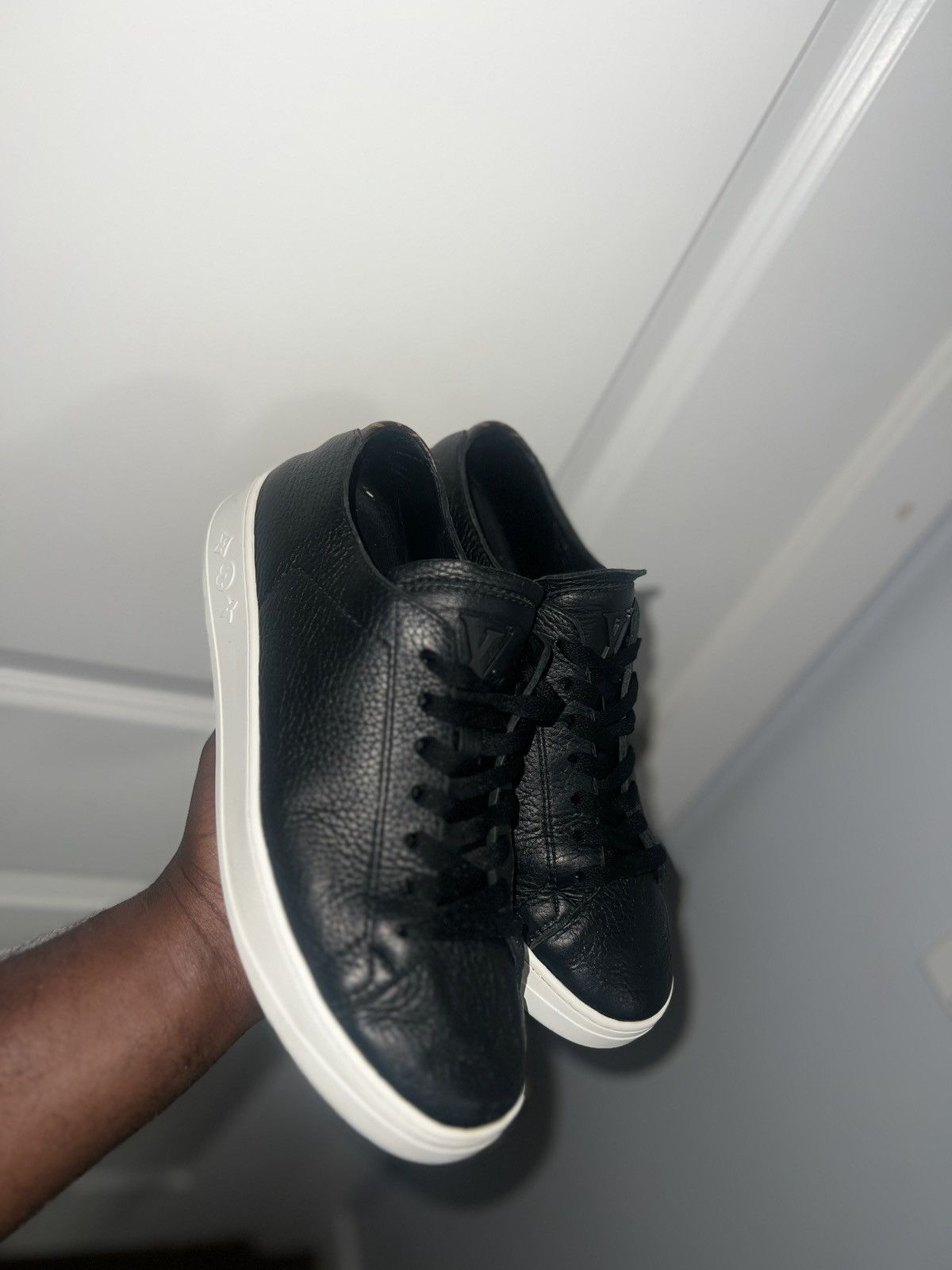 Louis Vuitton Louis Vuitton Leather Trainers Size US 7.5 / EU 40-41 - 5 Thumbnail