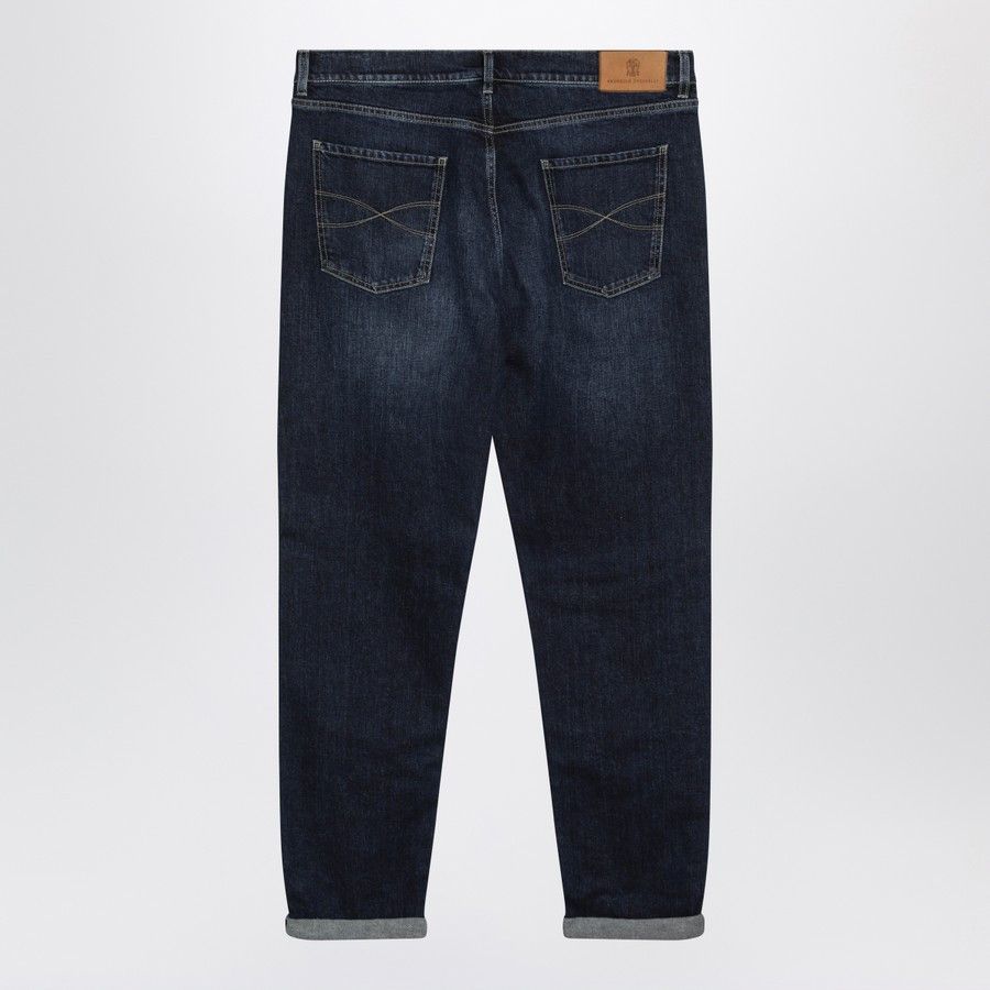 Brunello Cucinelli o1d2blof0226 Denim Jeans In Blue Size US 36 / EU 52 - 2 Thumbnail