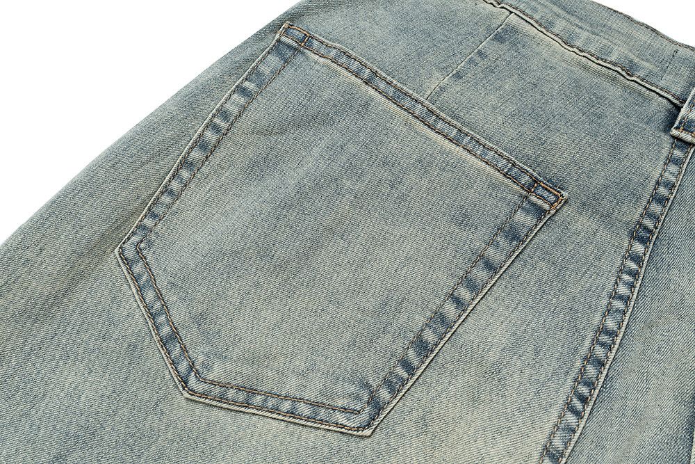 Japanese Brand Streetwear wrinkle bootcut stretch jeans Size US 26 / EU 42 - 9 Thumbnail