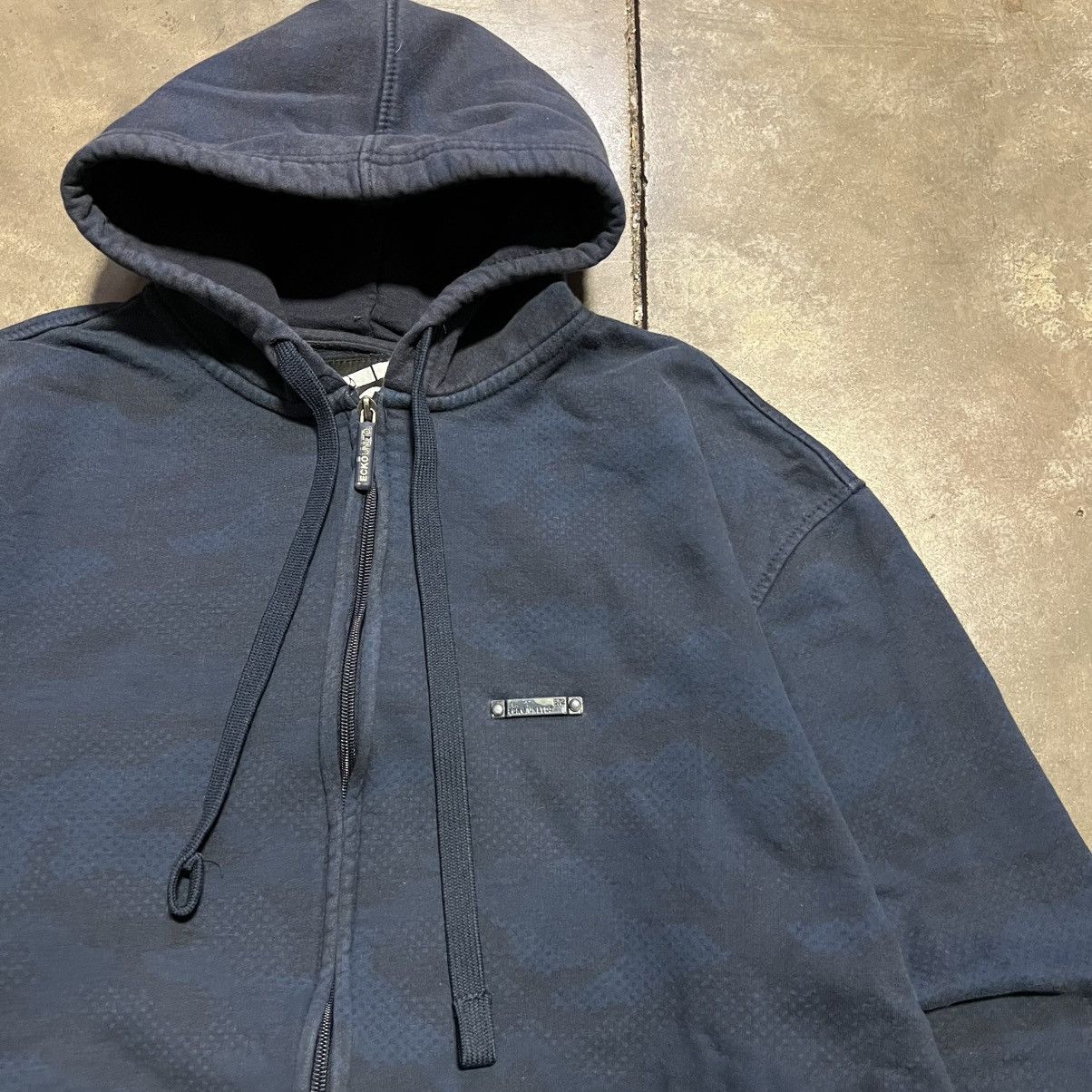 Ecko Unltd. Vintage Ecko Unltd Zip Up Hoodie Sweatshirt Digital Camo Y2K Size US XL / EU 56 / 4 - 3 Thumbnail