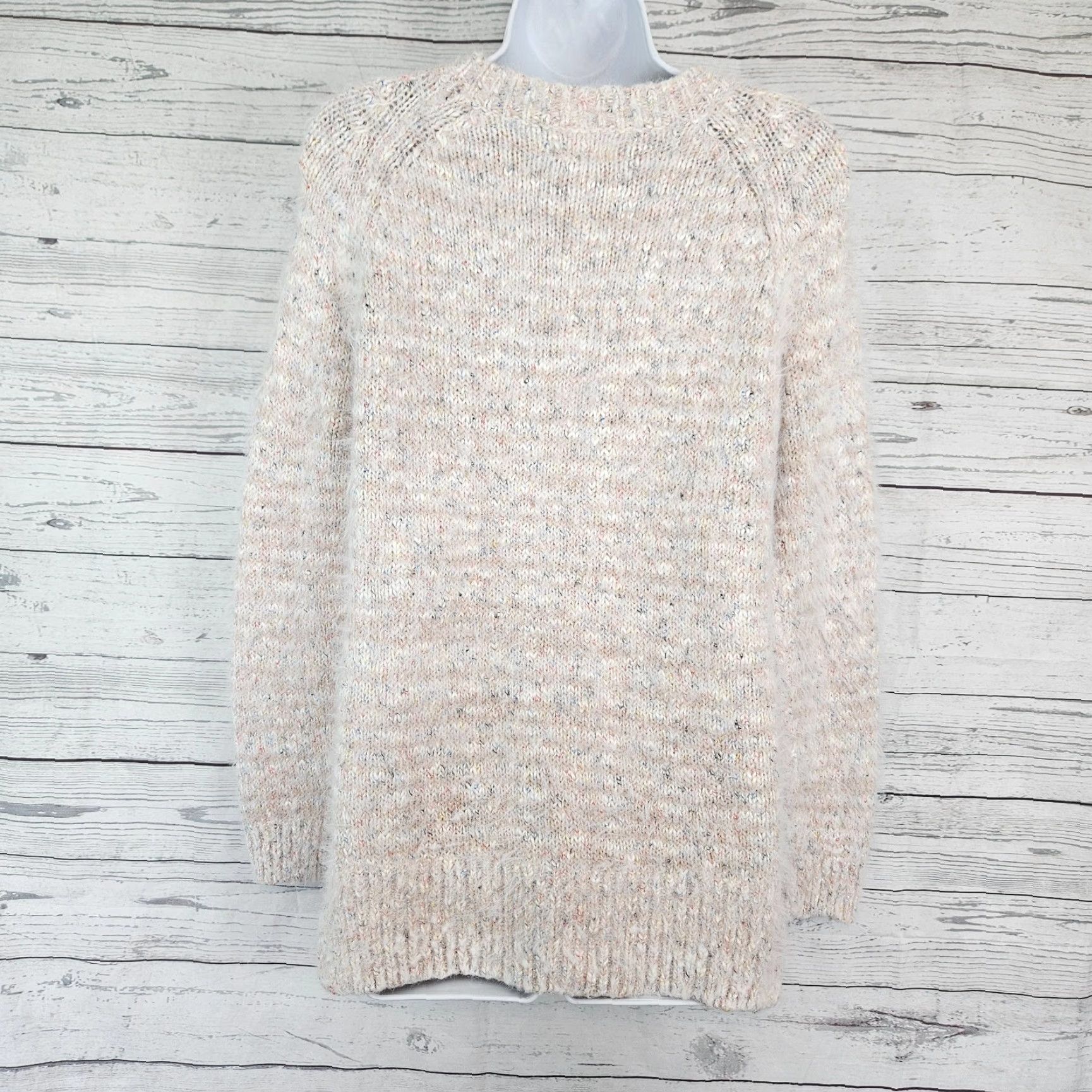 Lou & Grey Lou & Grey Sweater Womens Pullover XS Multicolor Long Sleeve Eyelash Size XS / US 0-2 / IT 36-38 - 3 Thumbnail