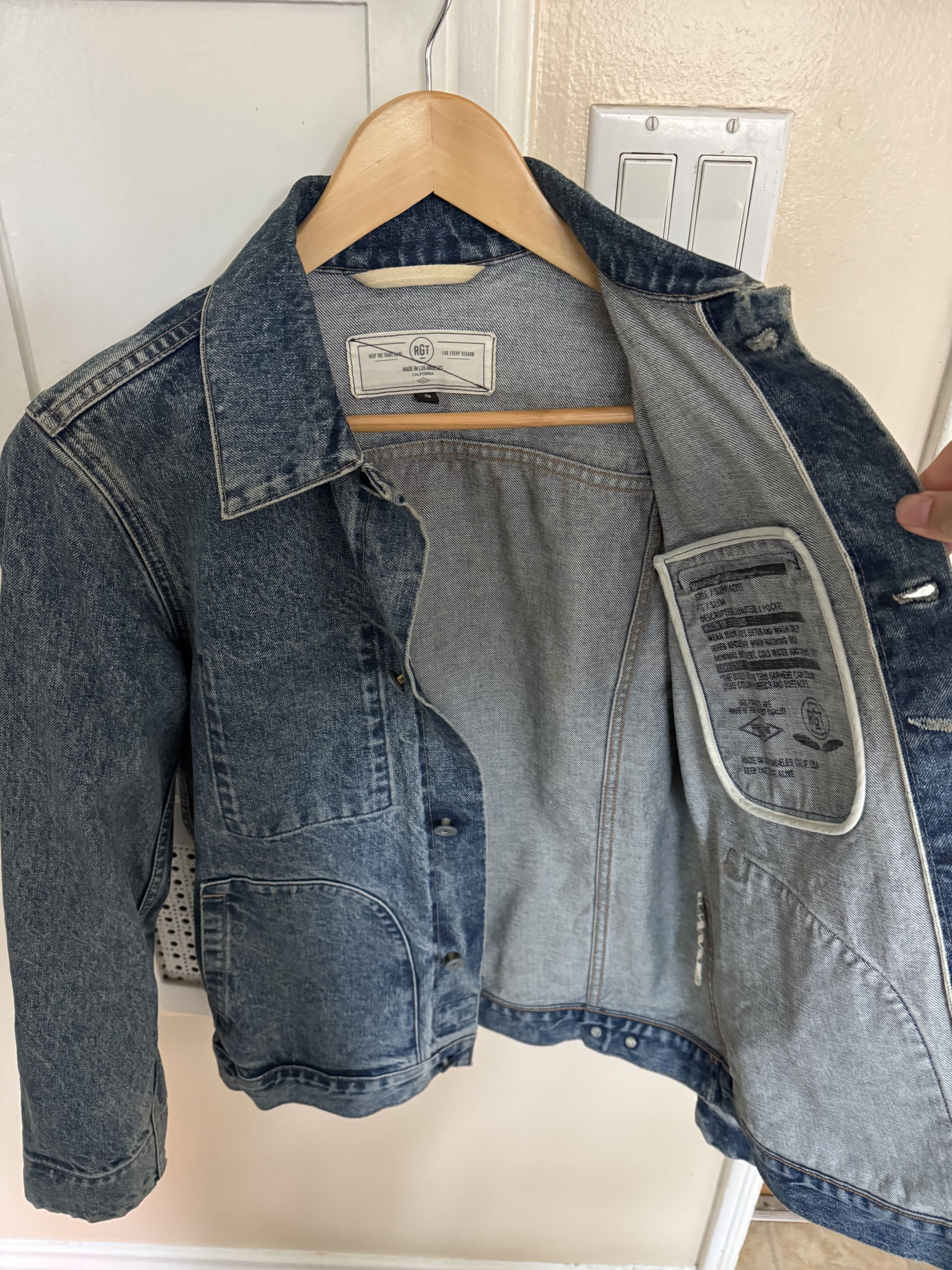 Rogue Territory Rogue Territory Supply Denim Jacket Indigo River Wash Size US S / EU 44-46 / 1 - 4 Thumbnail