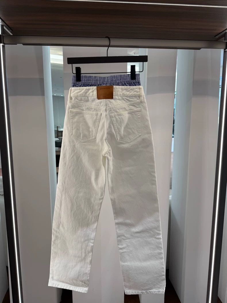Alexander Wang Alexander Wang White High-Waist Jeans- Size 24" / US 00 / IT 34 - 2 Thumbnail