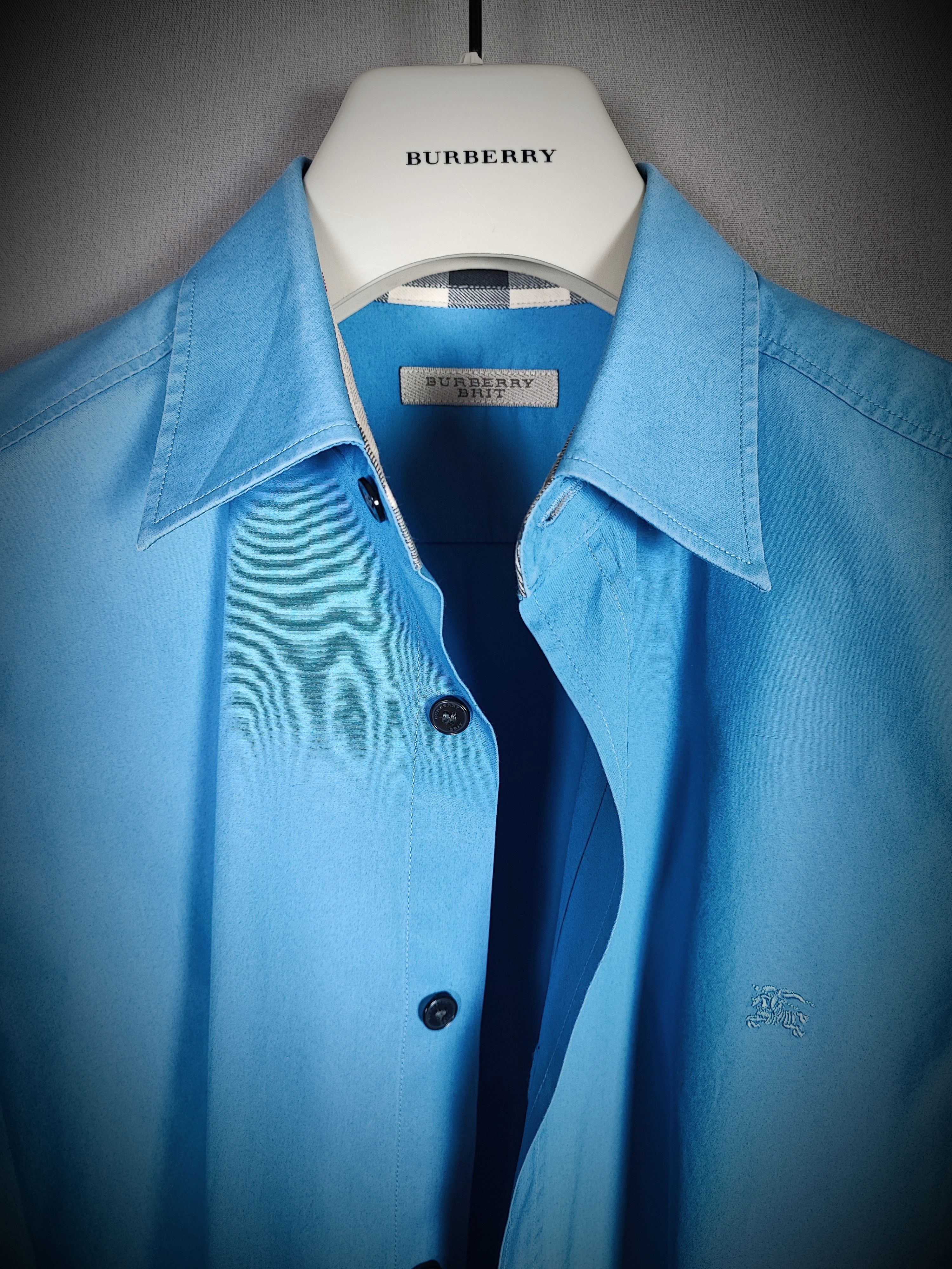 Burberry Burberry Shirt XS blue Size US XS / EU 42 / 0 - 4 Thumbnail