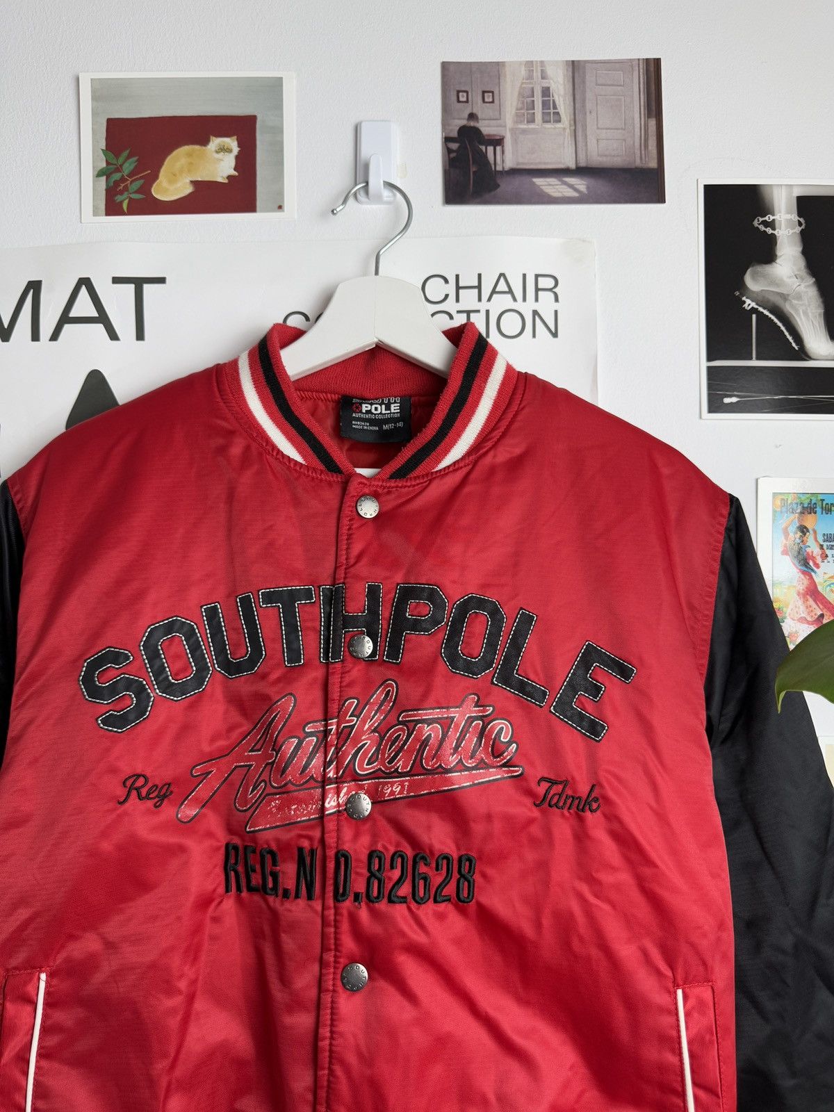 Southpole × Vintage Vintage y2k Southpole baggy bomber varsity jacket S skate rap Size US S / EU 44-46 / 1 - 3 Thumbnail