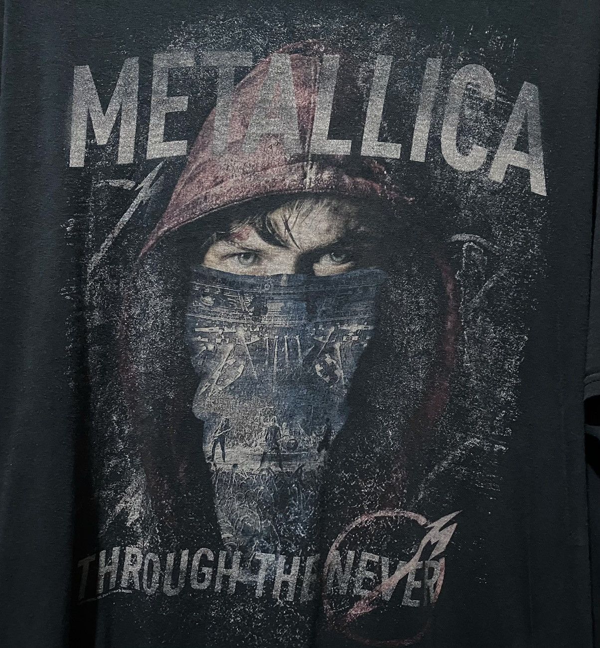 Gildan Tshirt Short Movie Band Metallica Through The Never Concert Size US XXL / EU 58 / 5 - 2 Thumbnail